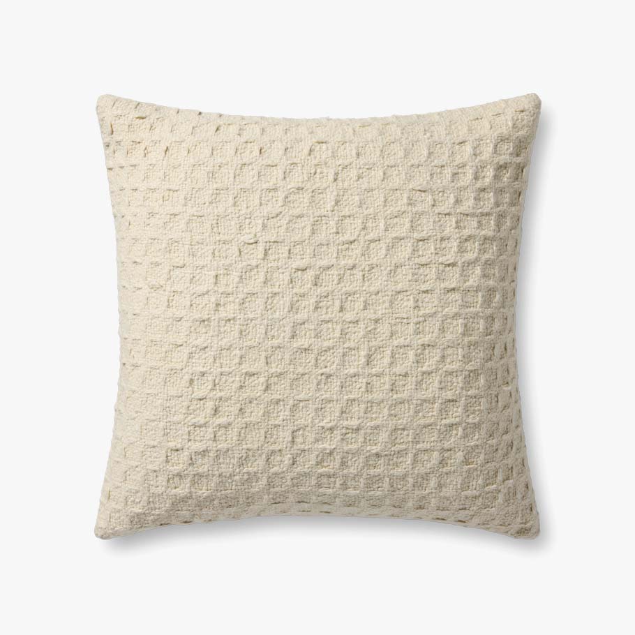 Alinah Ivory Pillows | Amber Lewis x Loloi