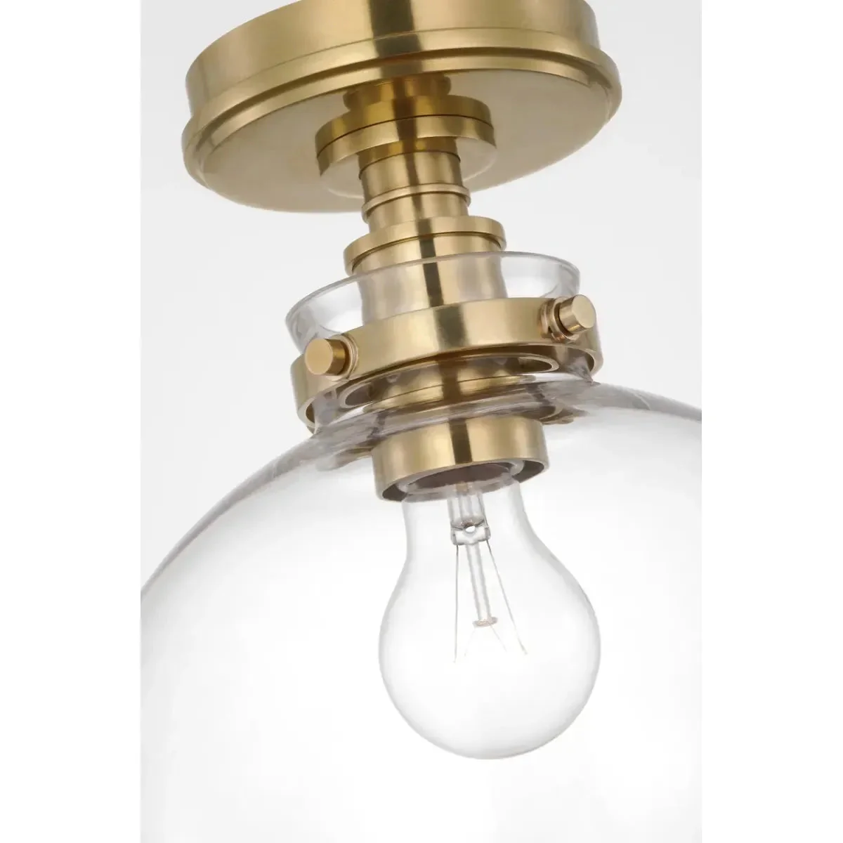 Parkington 10" Globe Flush Mount - Image 2