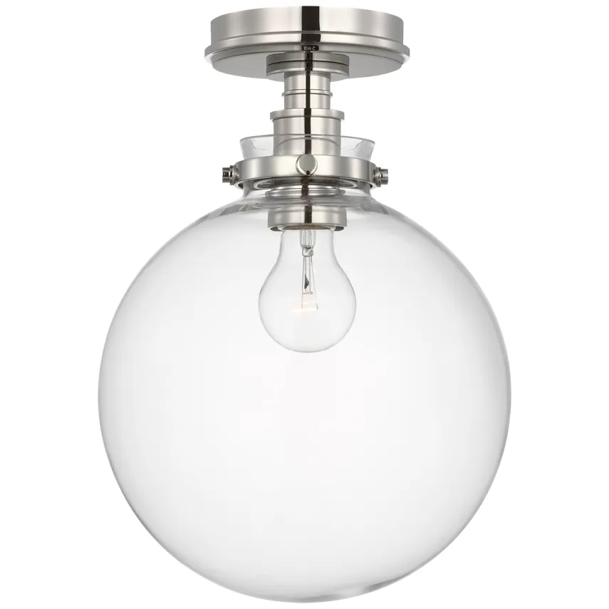 Parkington 10" Globe Flush Mount - Image 6