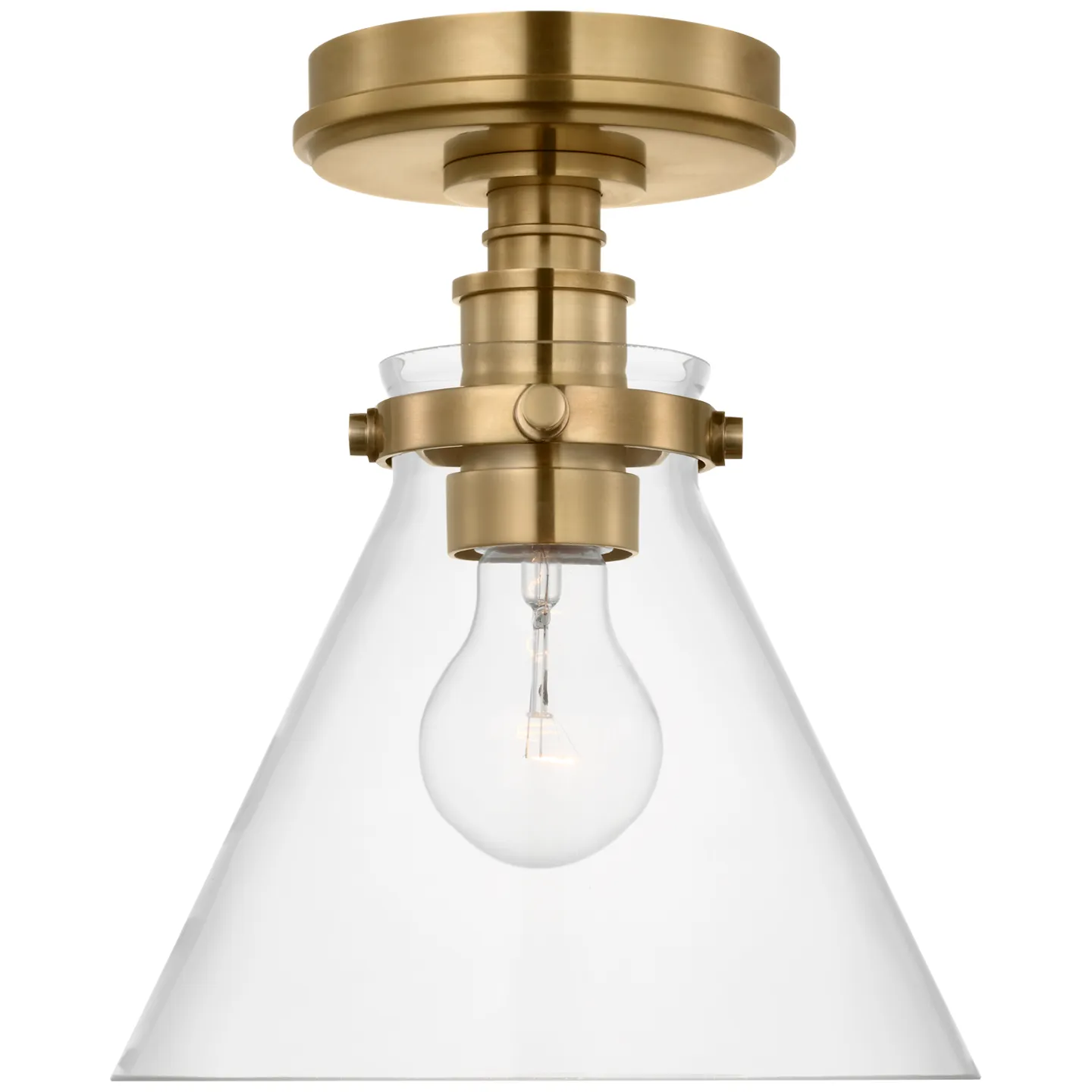 Parkington 9" Conical Flush Mount - Image 2