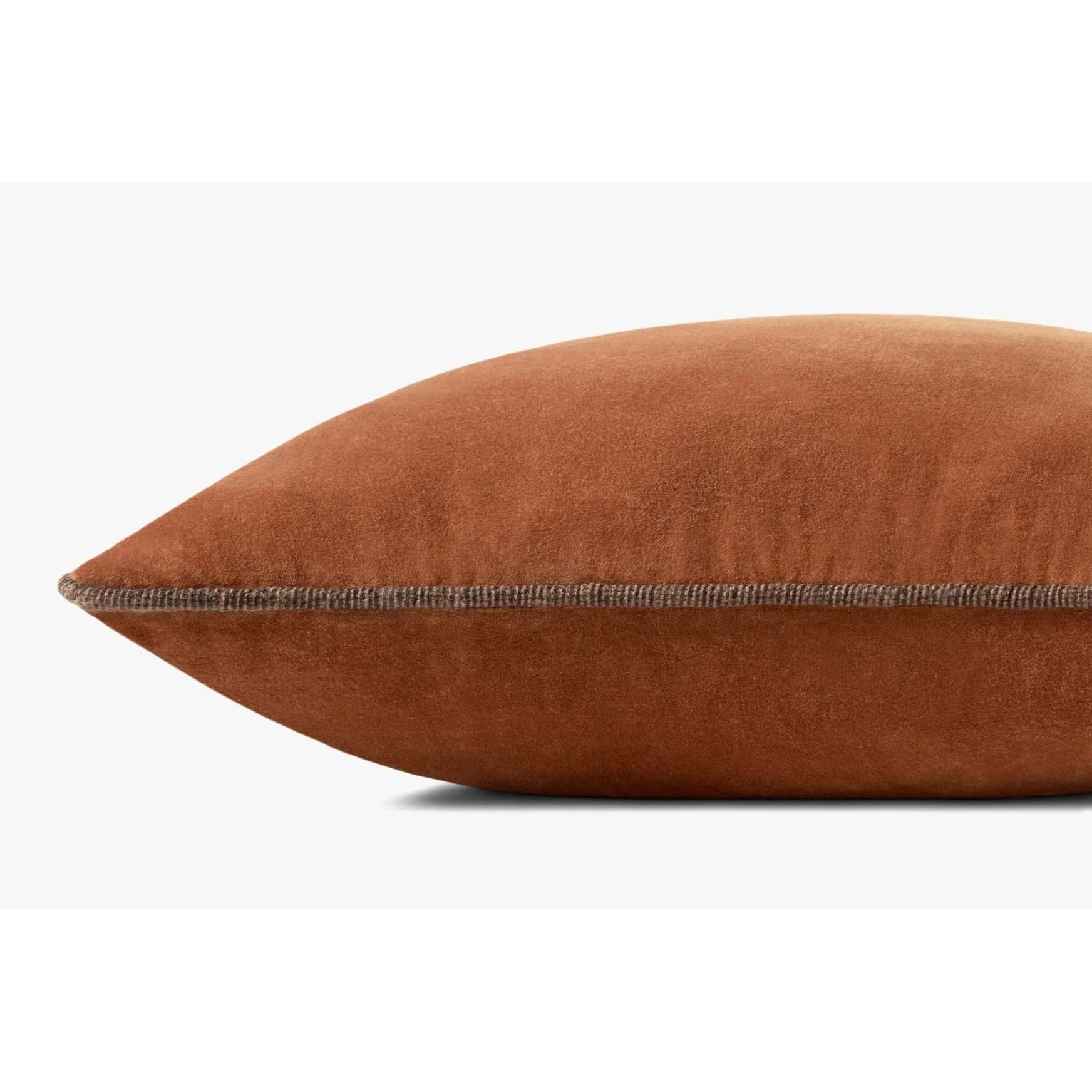 Liza Rust Pillows | Chris Loves Julia x Loloi - Image 3