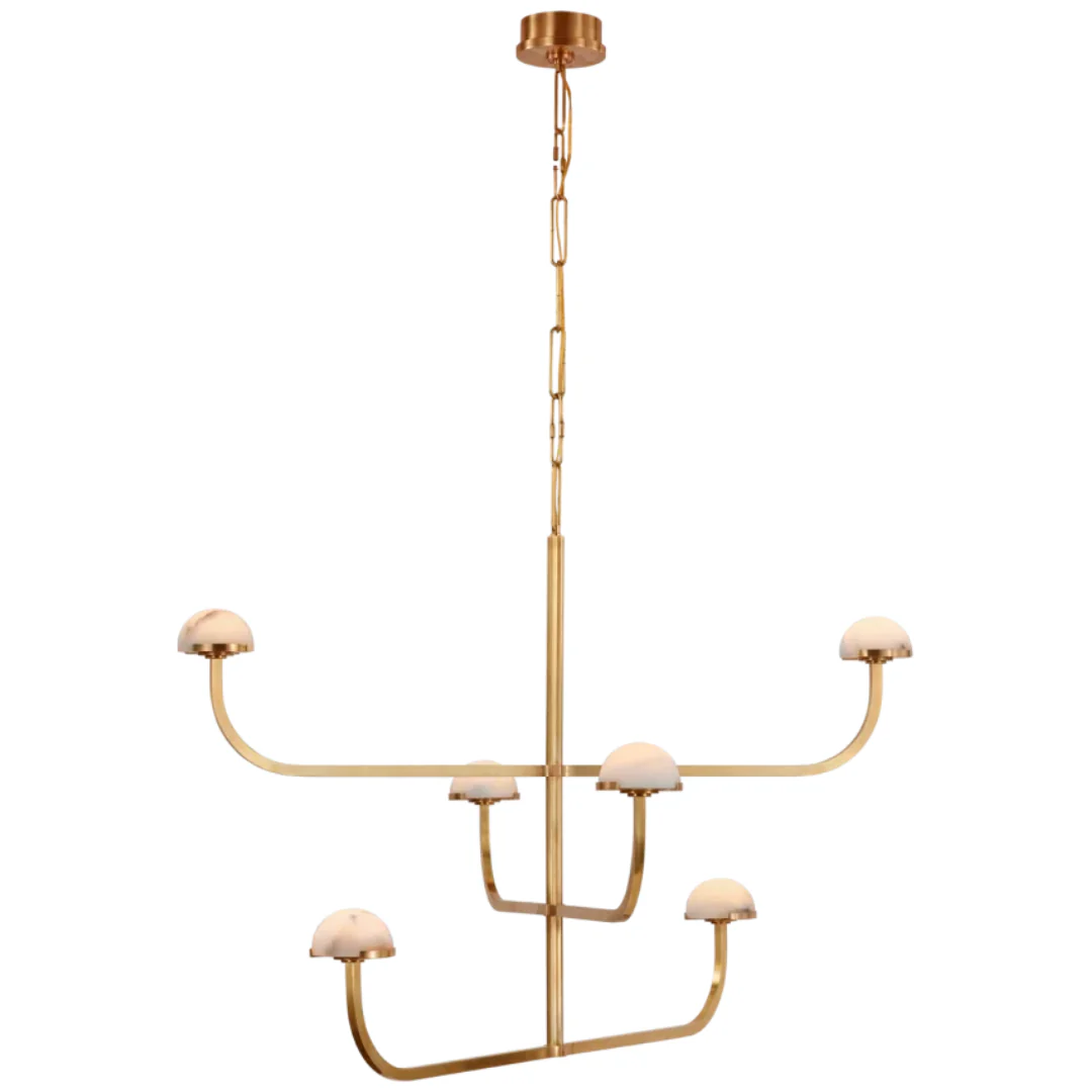 Pedra Three Tier Shallow Chandelier - Image 2