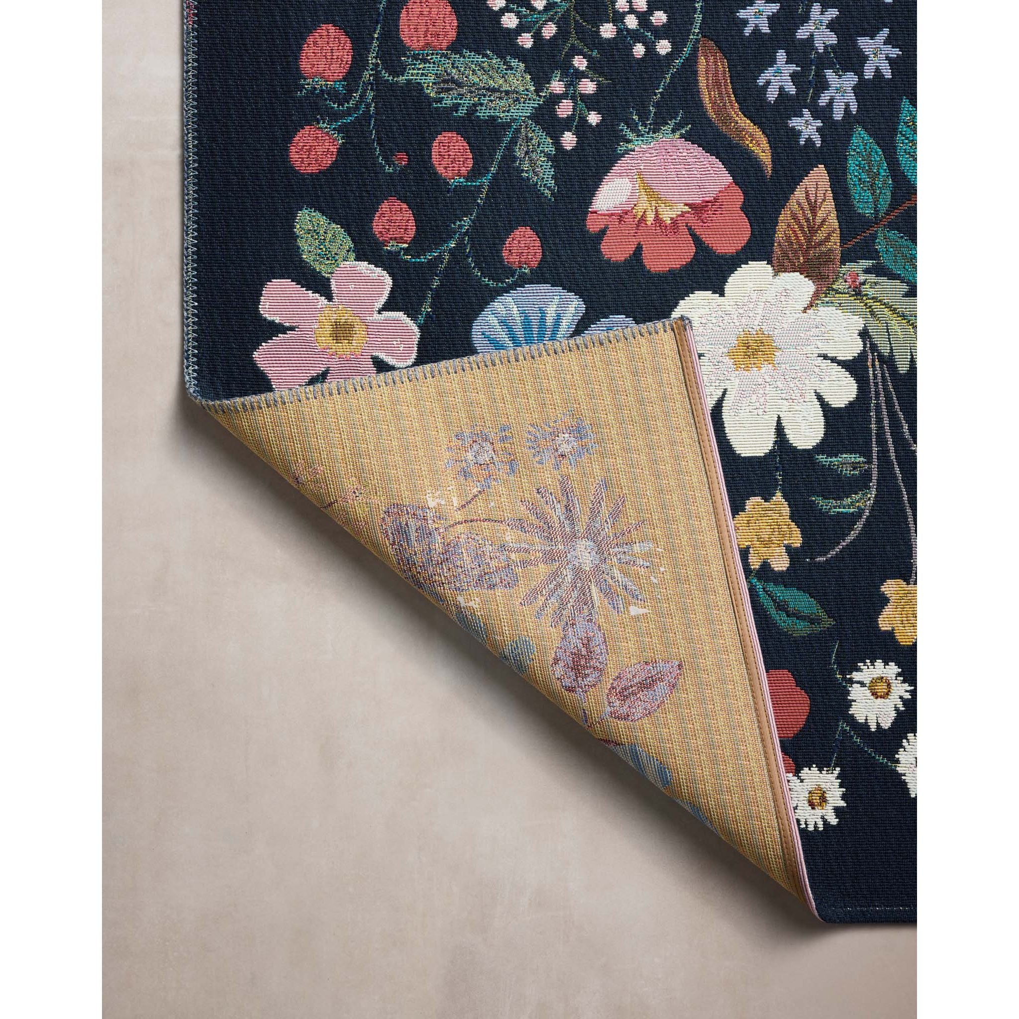 Perennial Black Rug | Rifle Paper Co. x Loloi - Image 8