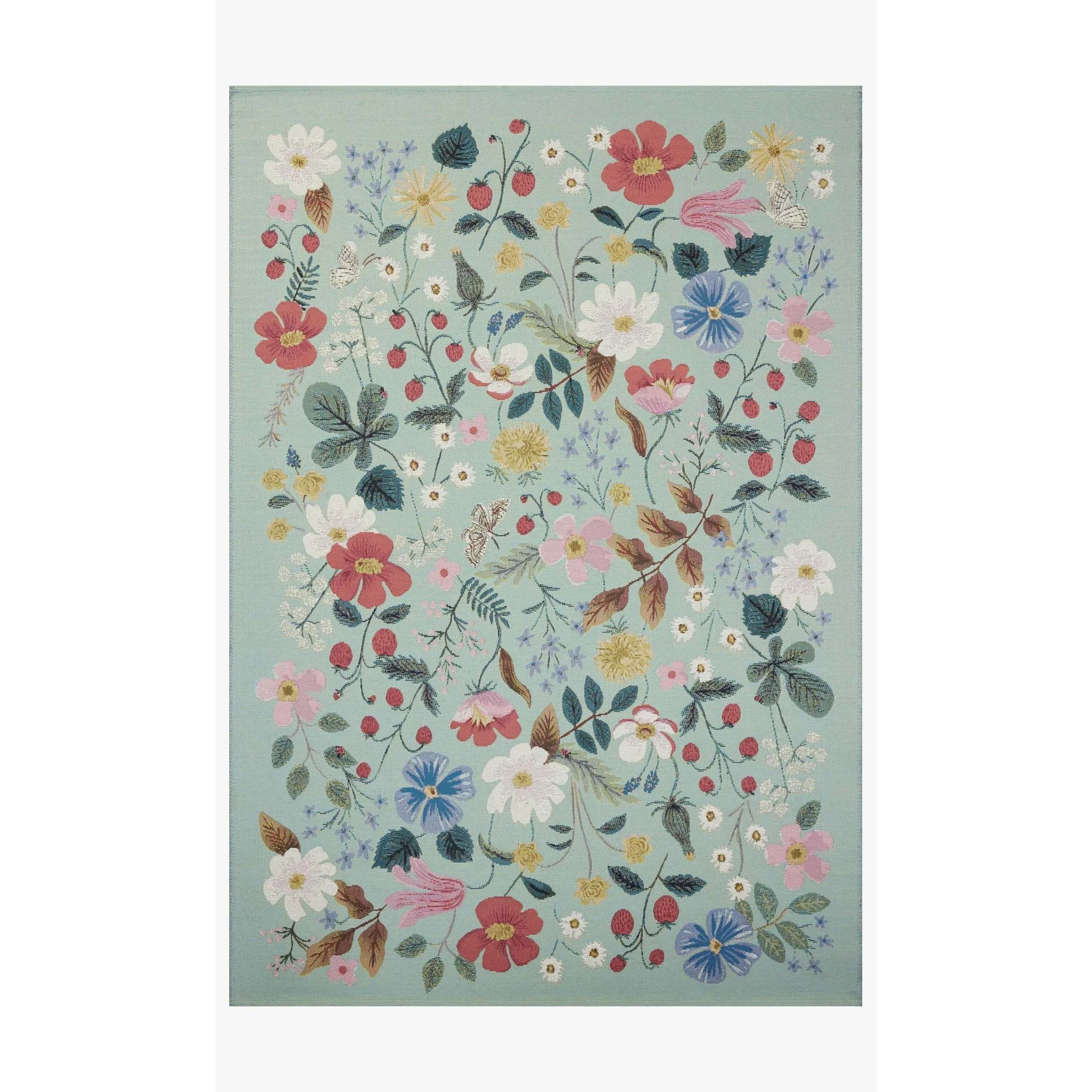 Perennial Mint Rug | Rifle Paper Co. x Loloi