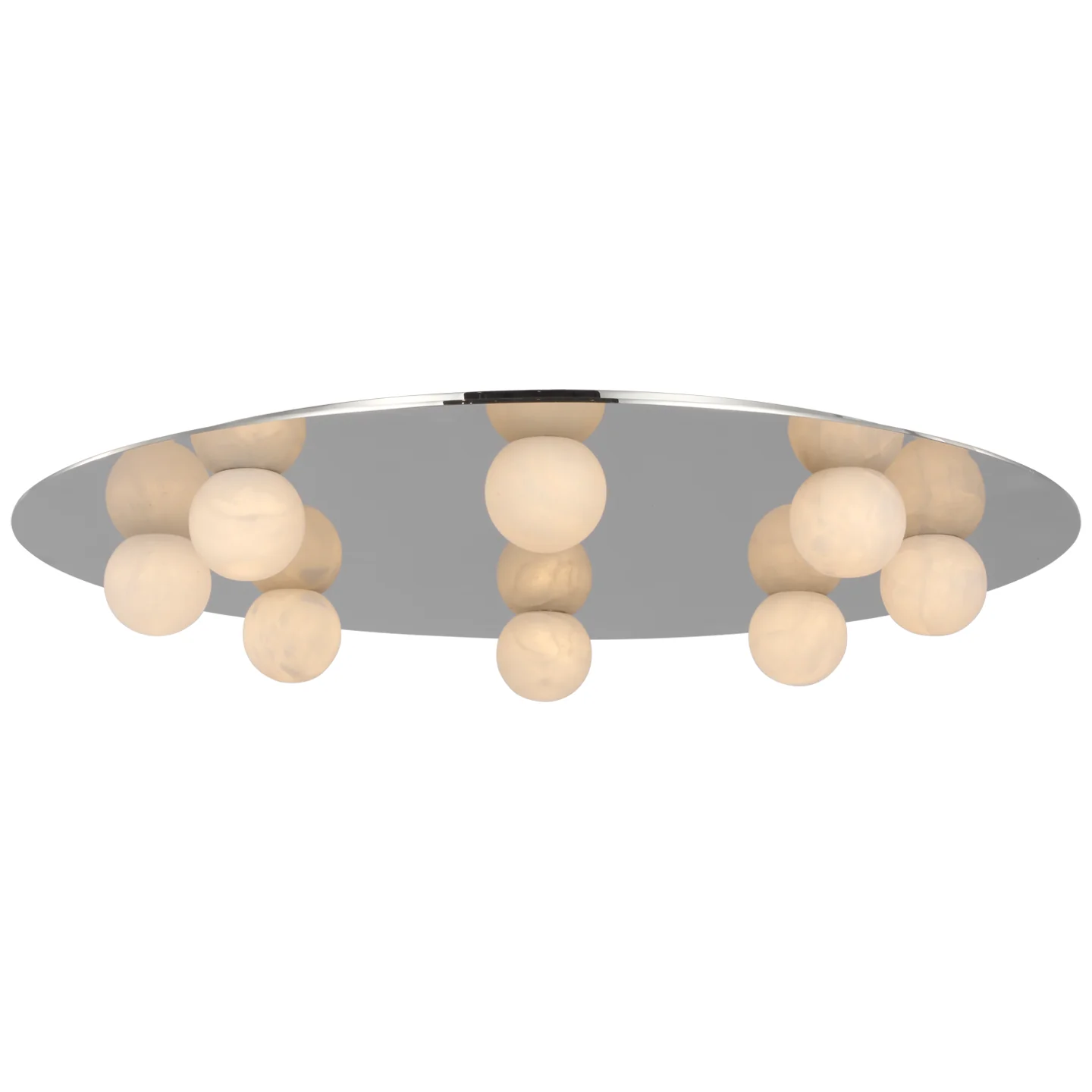Pertica 30" Eight Light Flush Mount - Image 2