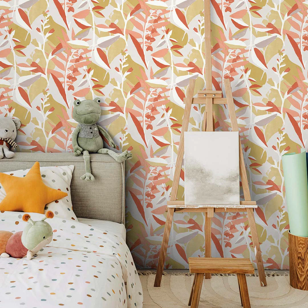 Petite Garden Party Peel and Stick Wallpaper - Image 4