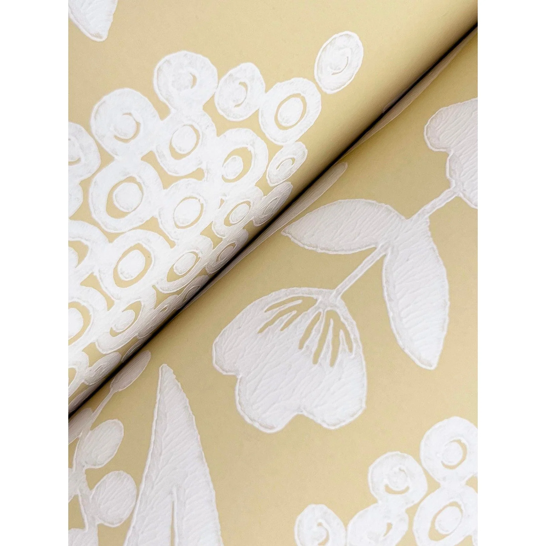 Pineapple Damask Wallpaper - Image 3