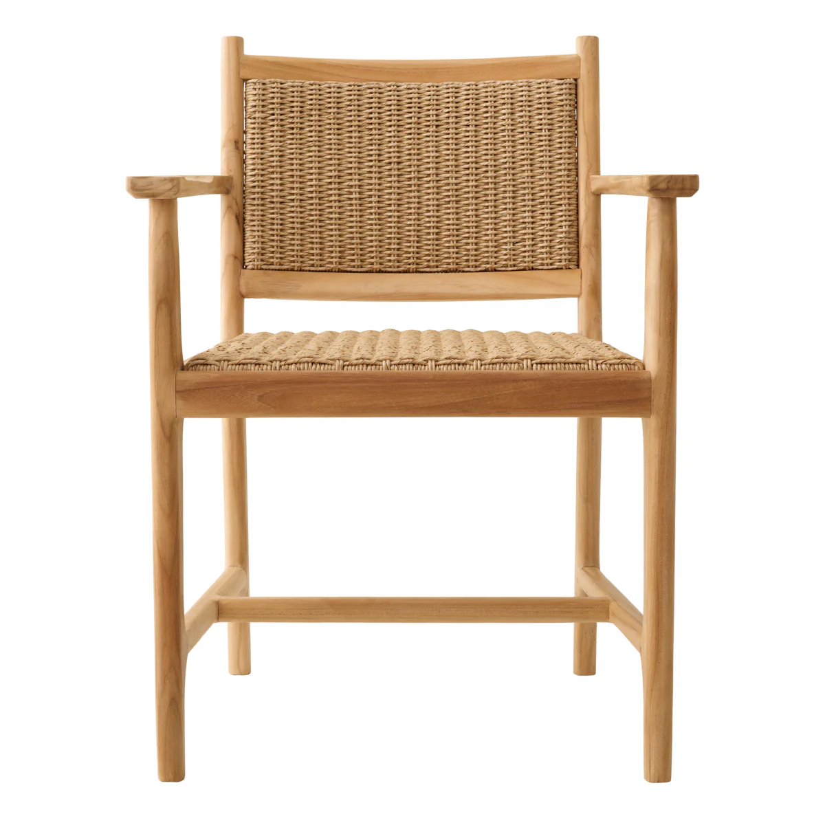 Pivetti Outdoor Dining Chair with Arm - Image 3