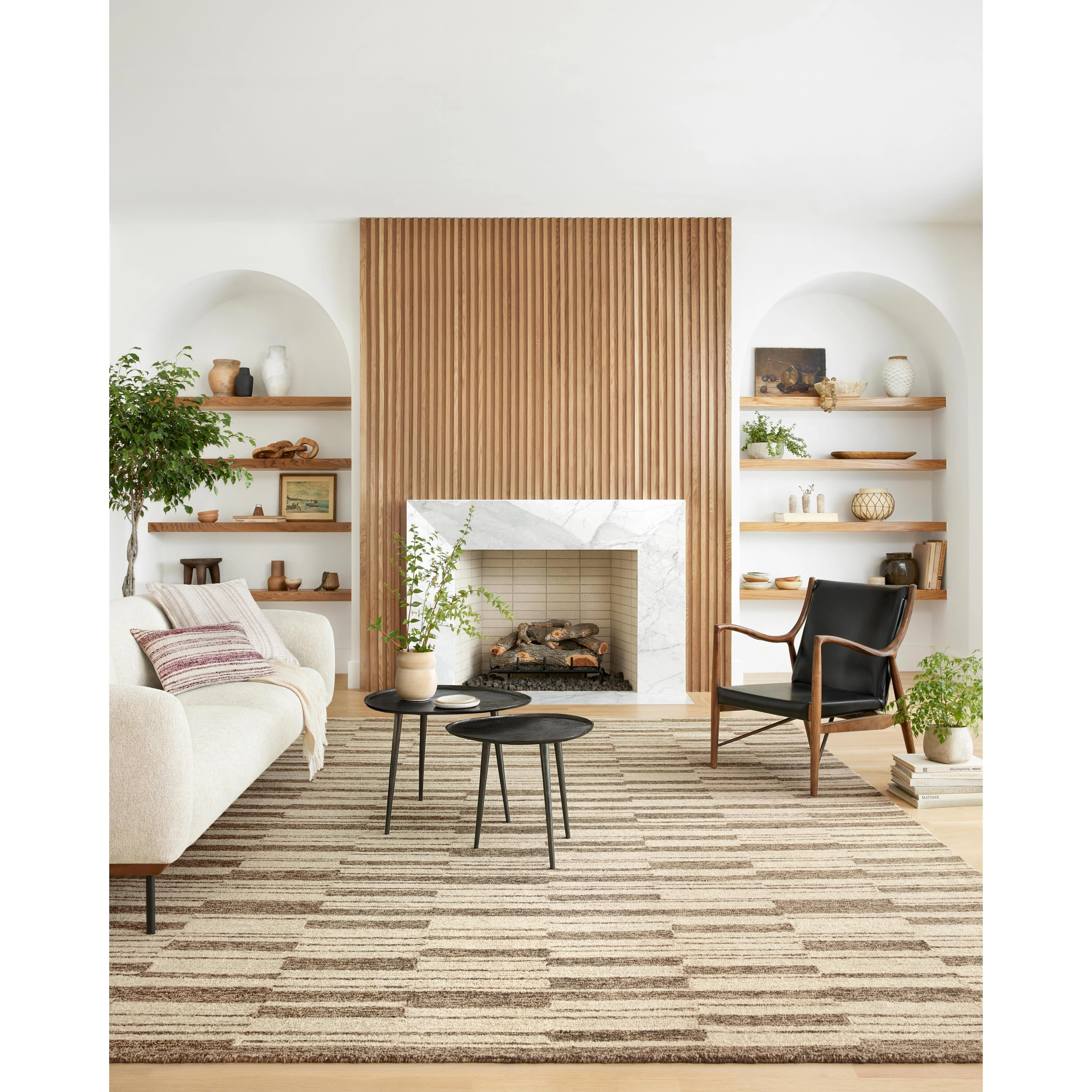 Polly Beige / Tobacco Rug | Chris Loves Julia x Loloi - Image 2