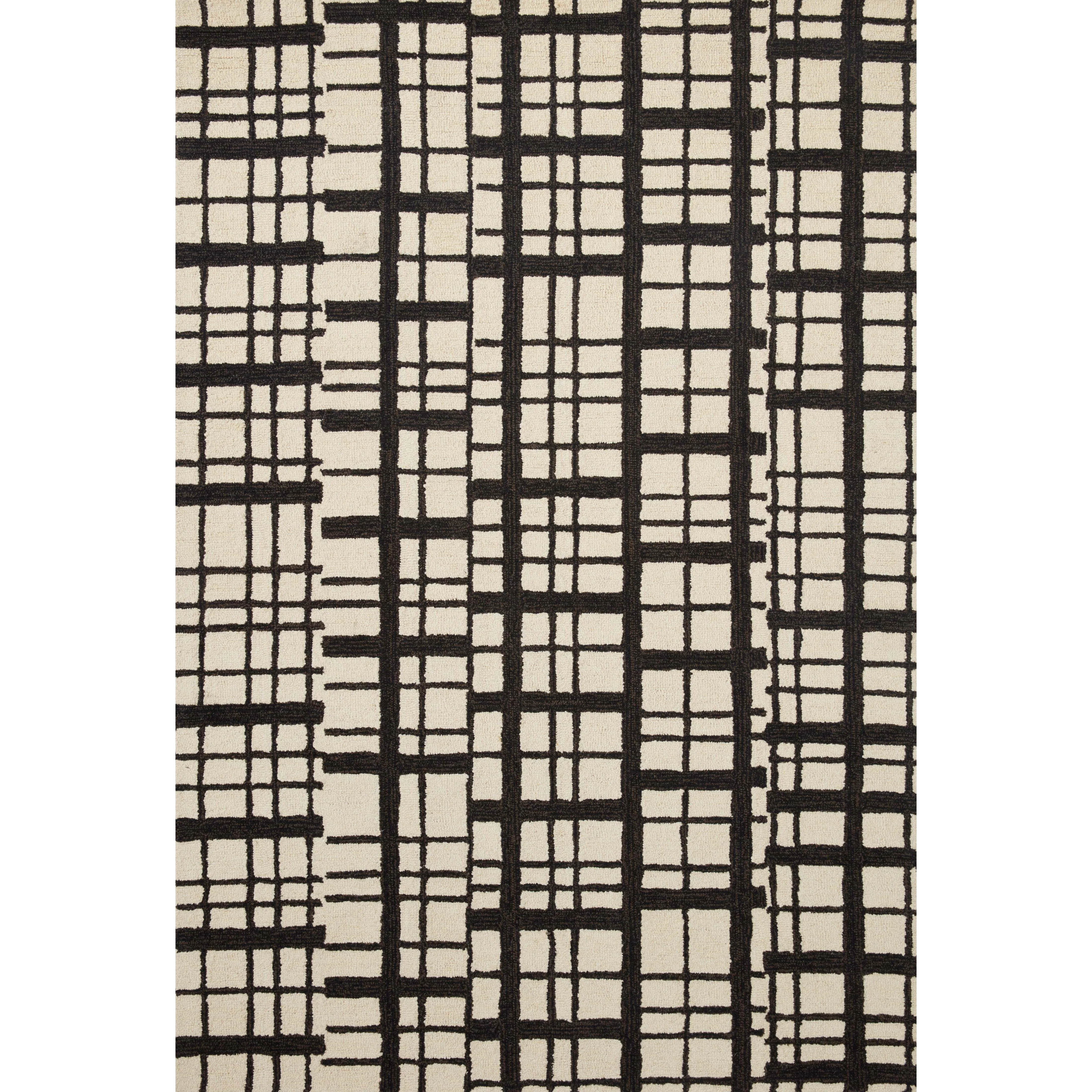 Polly Black / Ivory Rug | Chris Loves Julia x Loloi