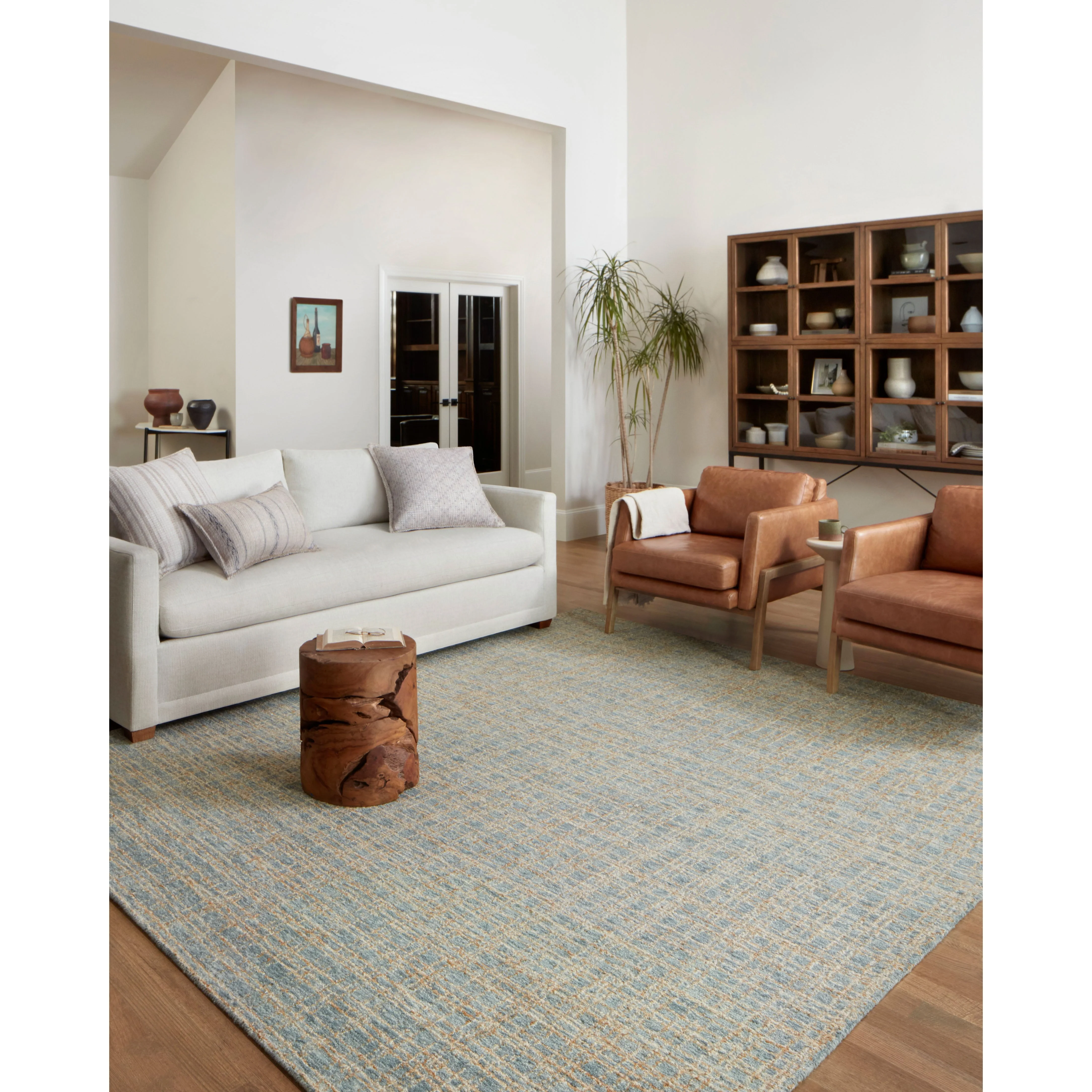 Polly Blue / Sand Rug | Chris Loves Julia x Loloi - Image 2
