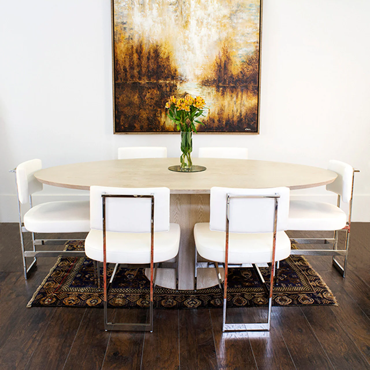 Preston Oval Dining Table - Image 3