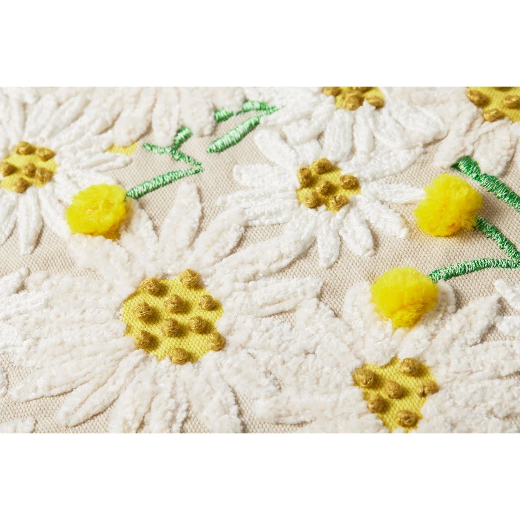 Daisies Beige Pillow | Rifle Paper Co. x Loloi - Image 4