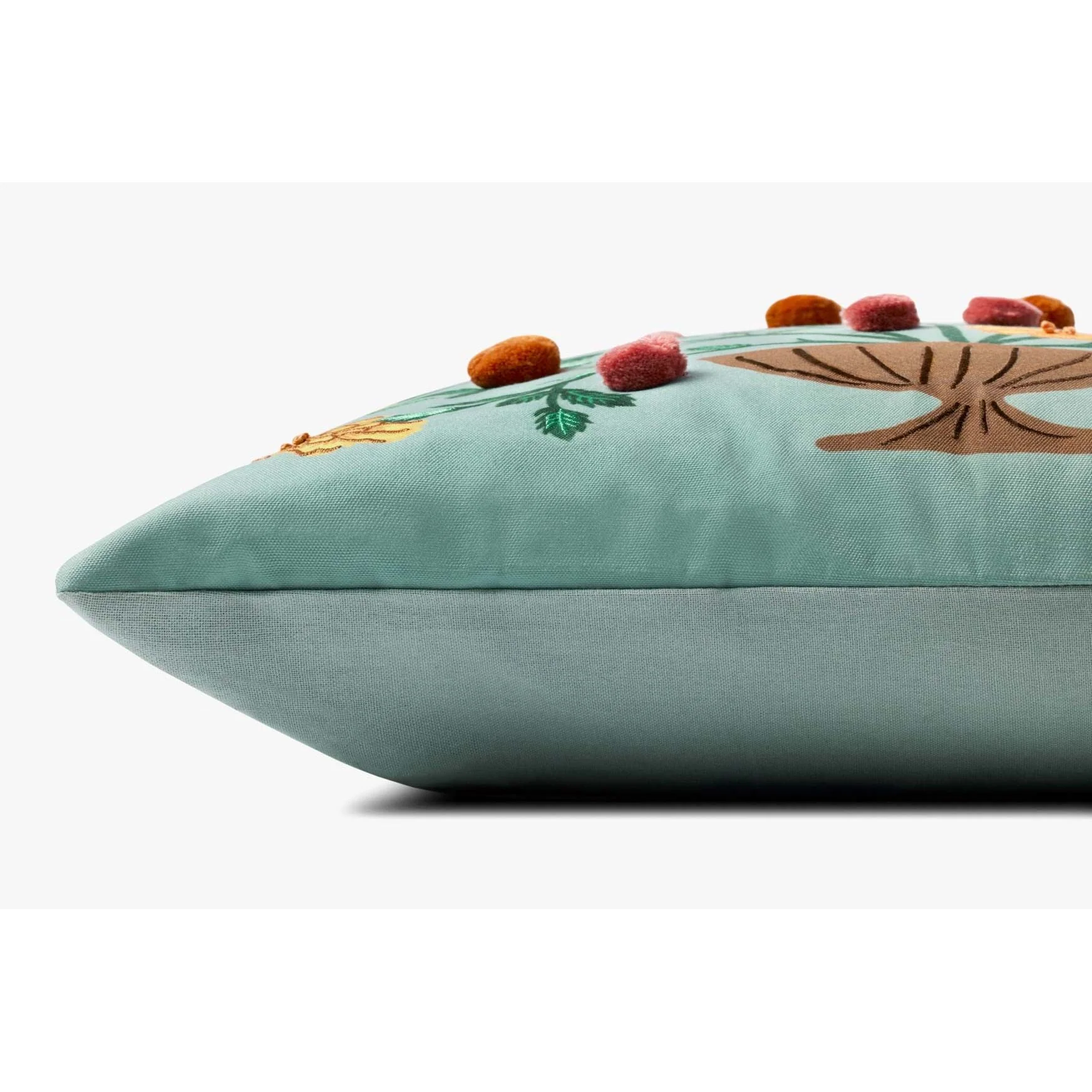 Marisol Green Pillow | Rifle Paper Co. x Loloi - Image 4