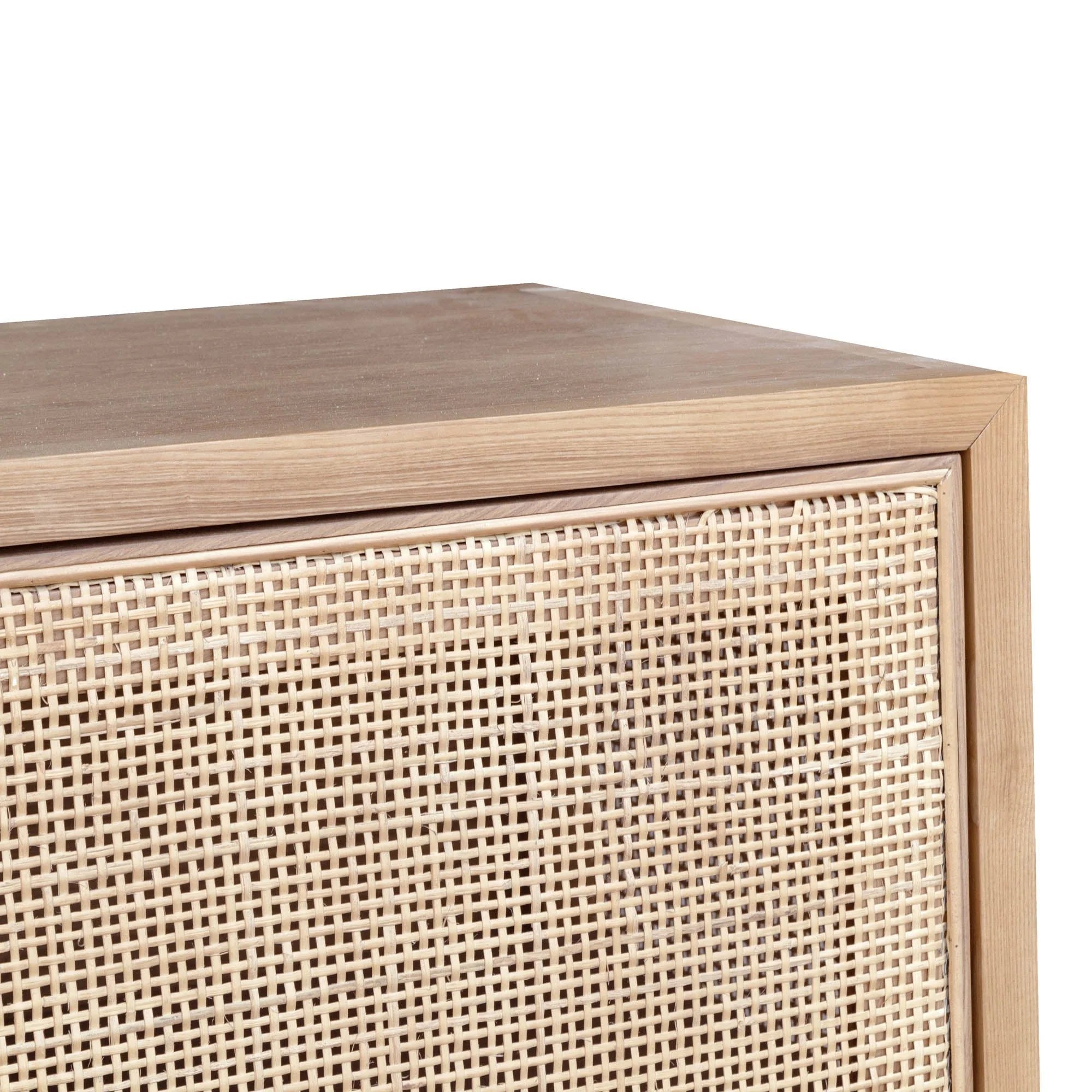 Rattana 3 Door Sideboard - Natural - Image 6