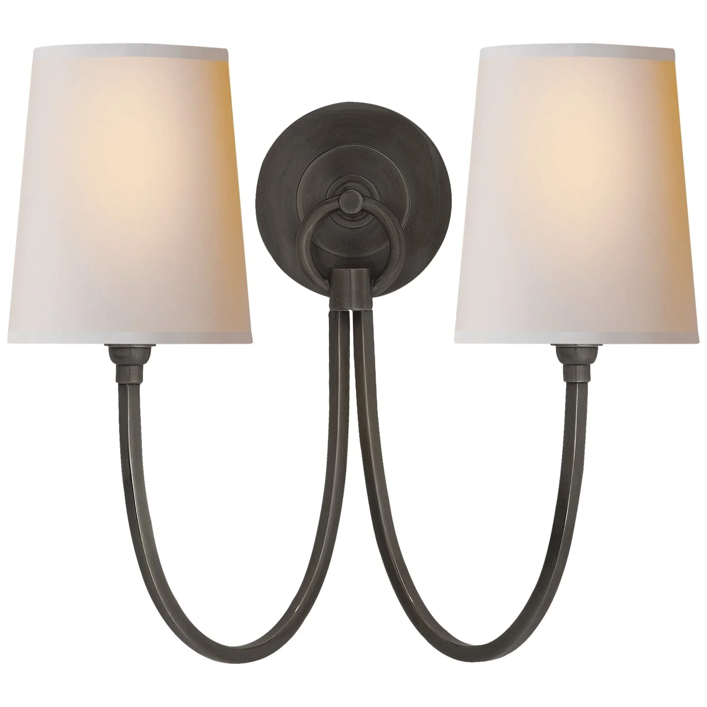 Reed Double Sconce - Image 4