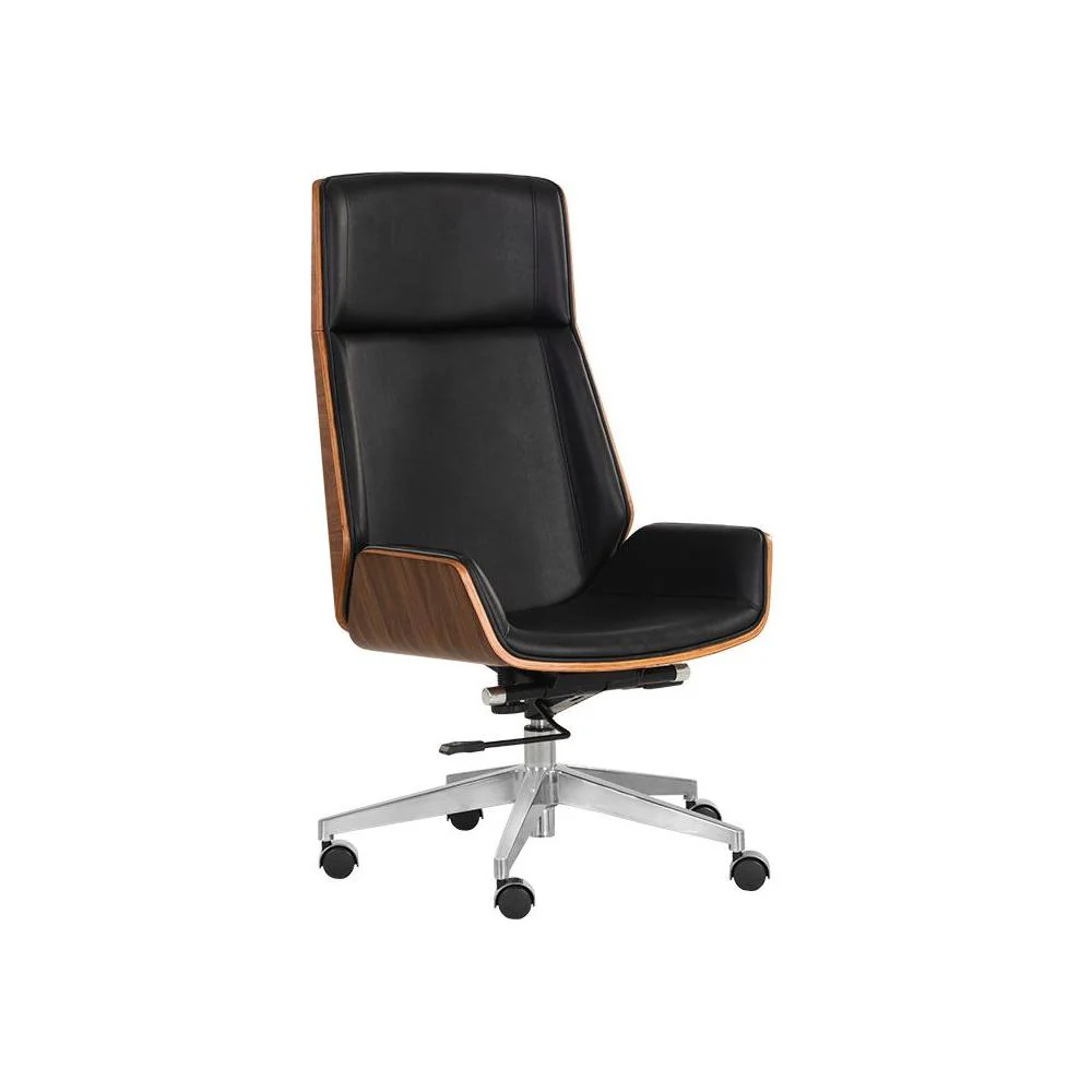 Rhett Office Chair - Dillon Black - Image 2