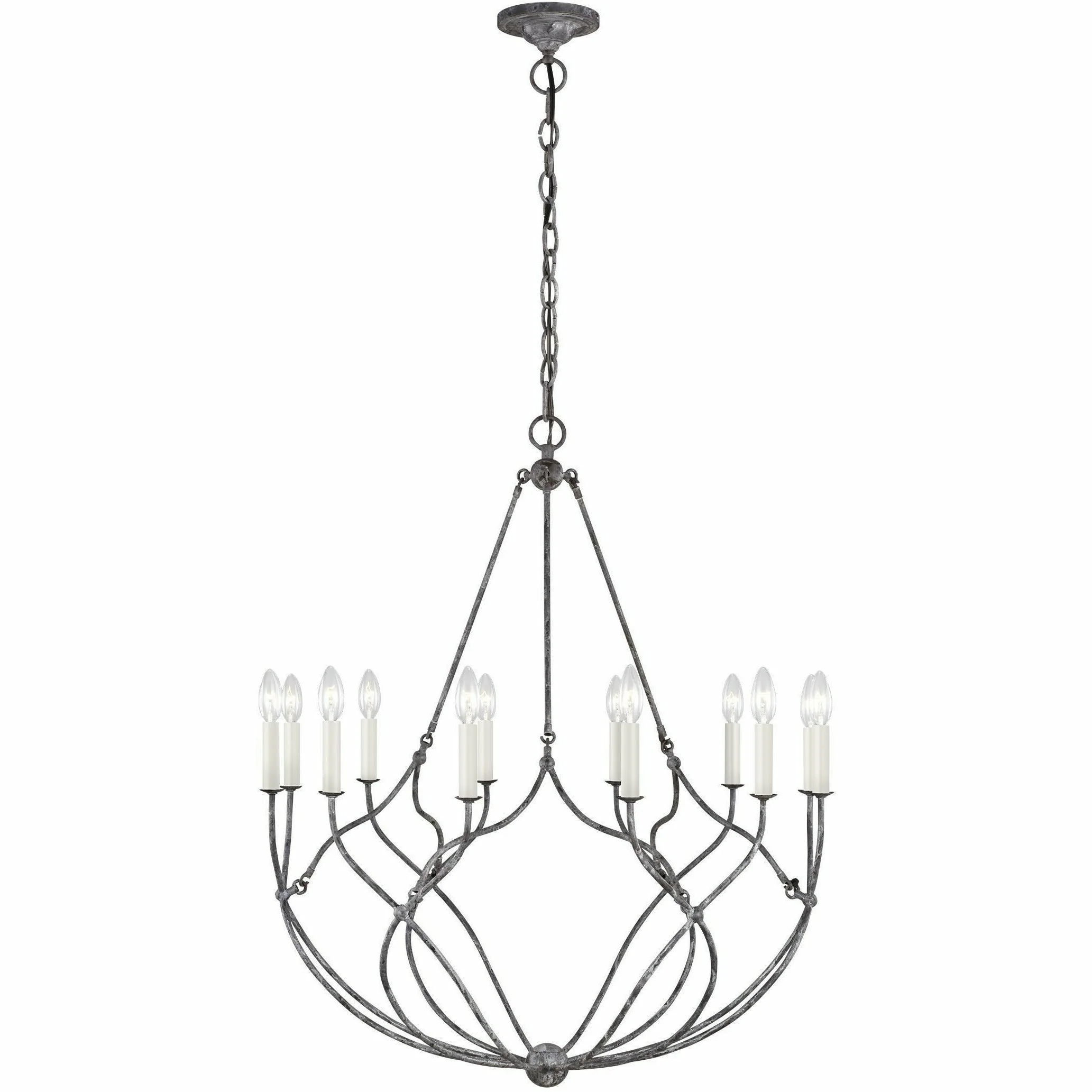 Richmond Chandelier | Weathered Galvanized - Image 5
