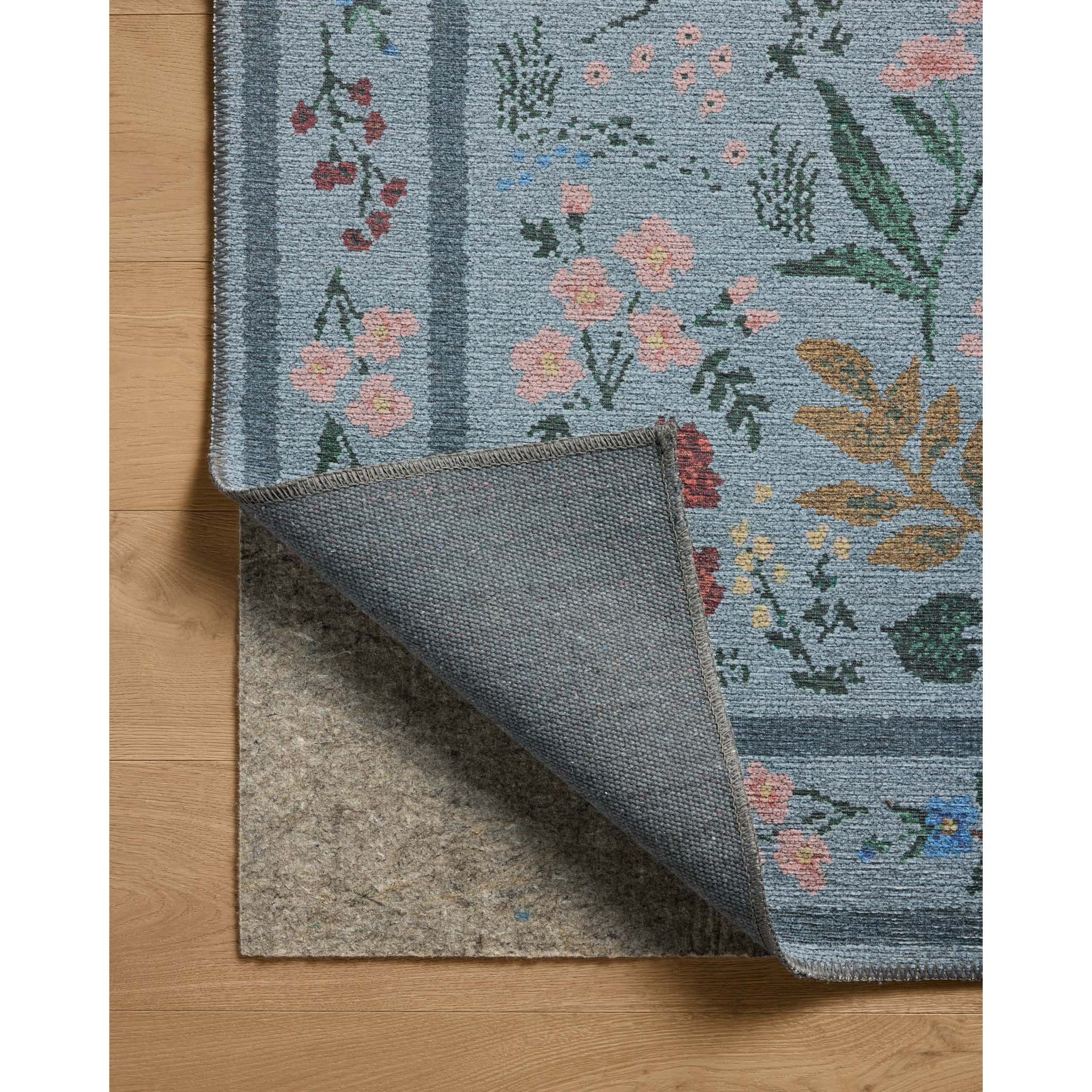 Rifle Paper Wildwood Blue Rug | Rifle Paper Co. x Loloi - Image 6