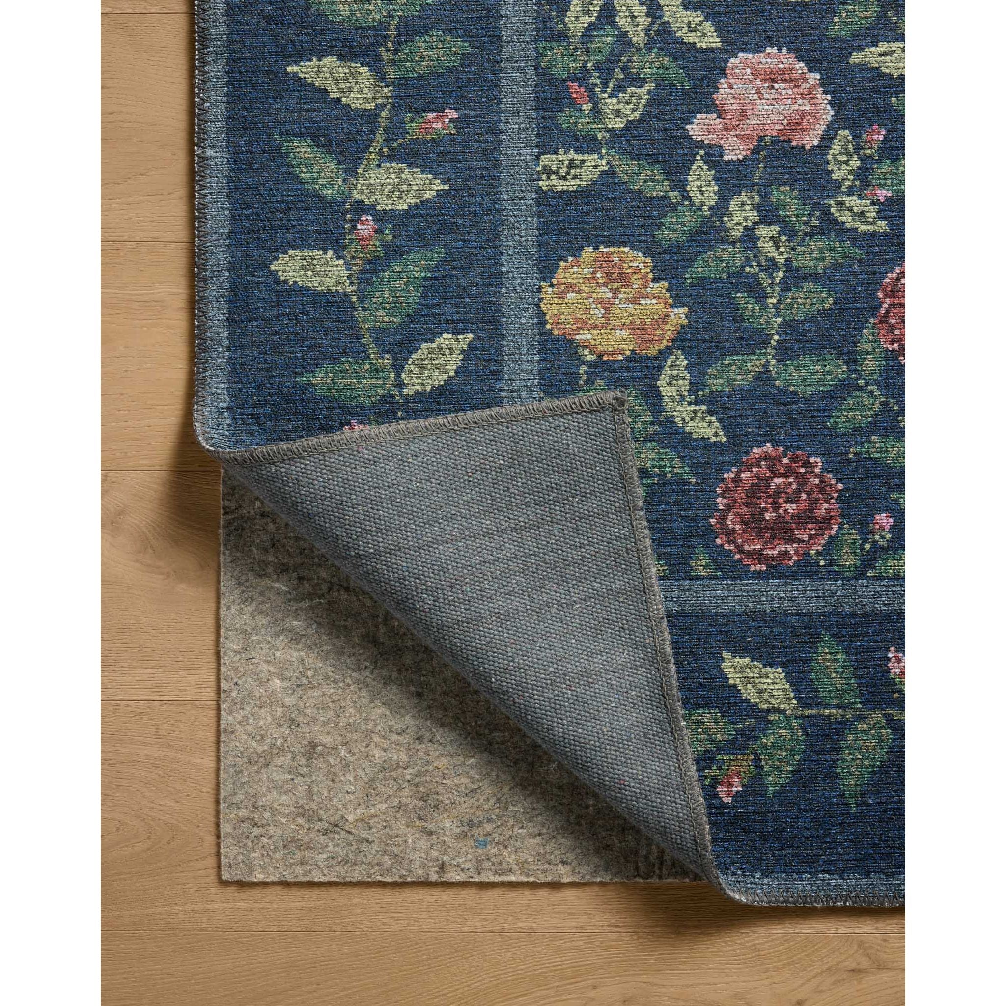 Rifle Paper Wildwood Navy Rug | Rifle Paper Co. x Loloi - Image 6