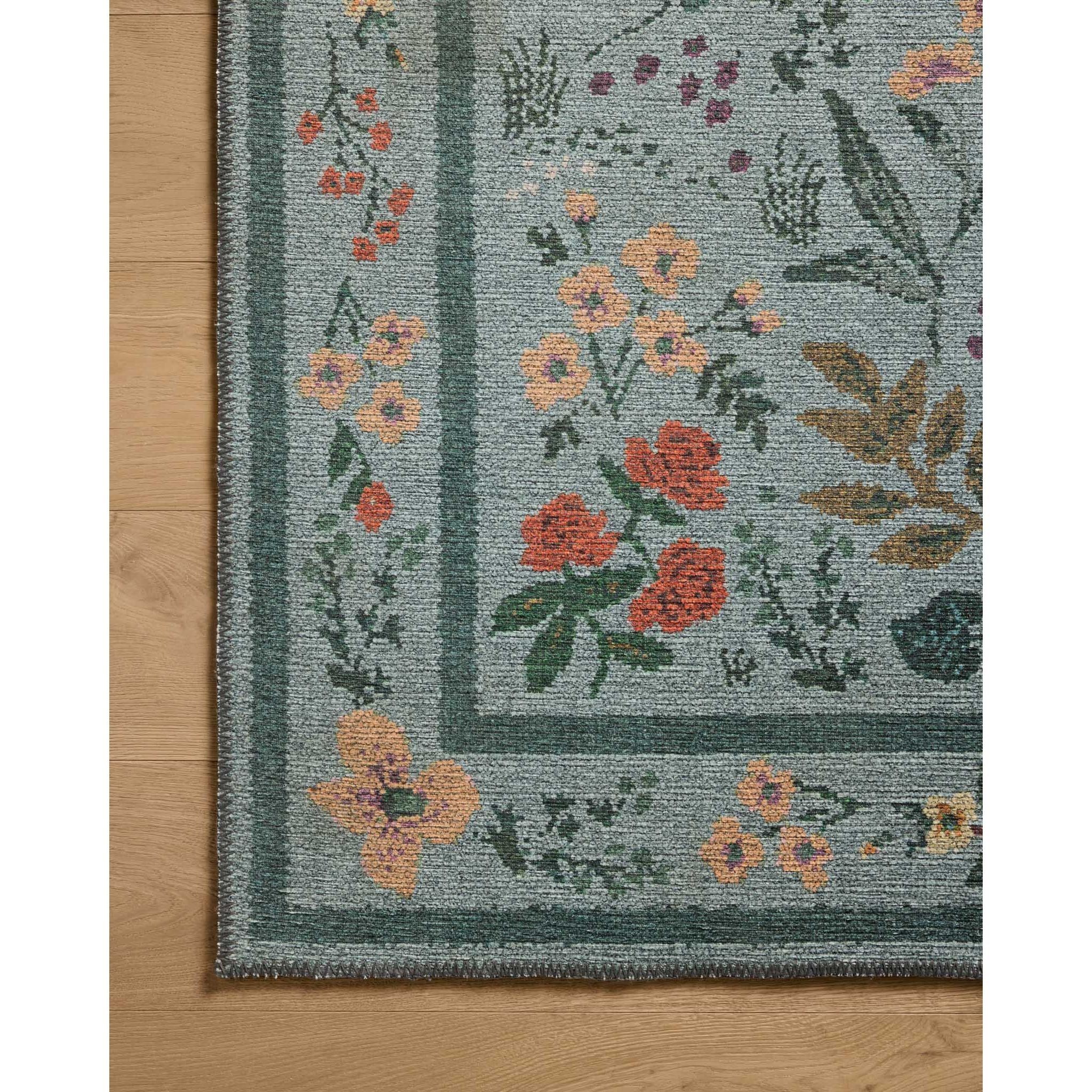 Rifle Paper Wildwood Sage Rug | Rifle Paper Co. x Loloi - Image 5
