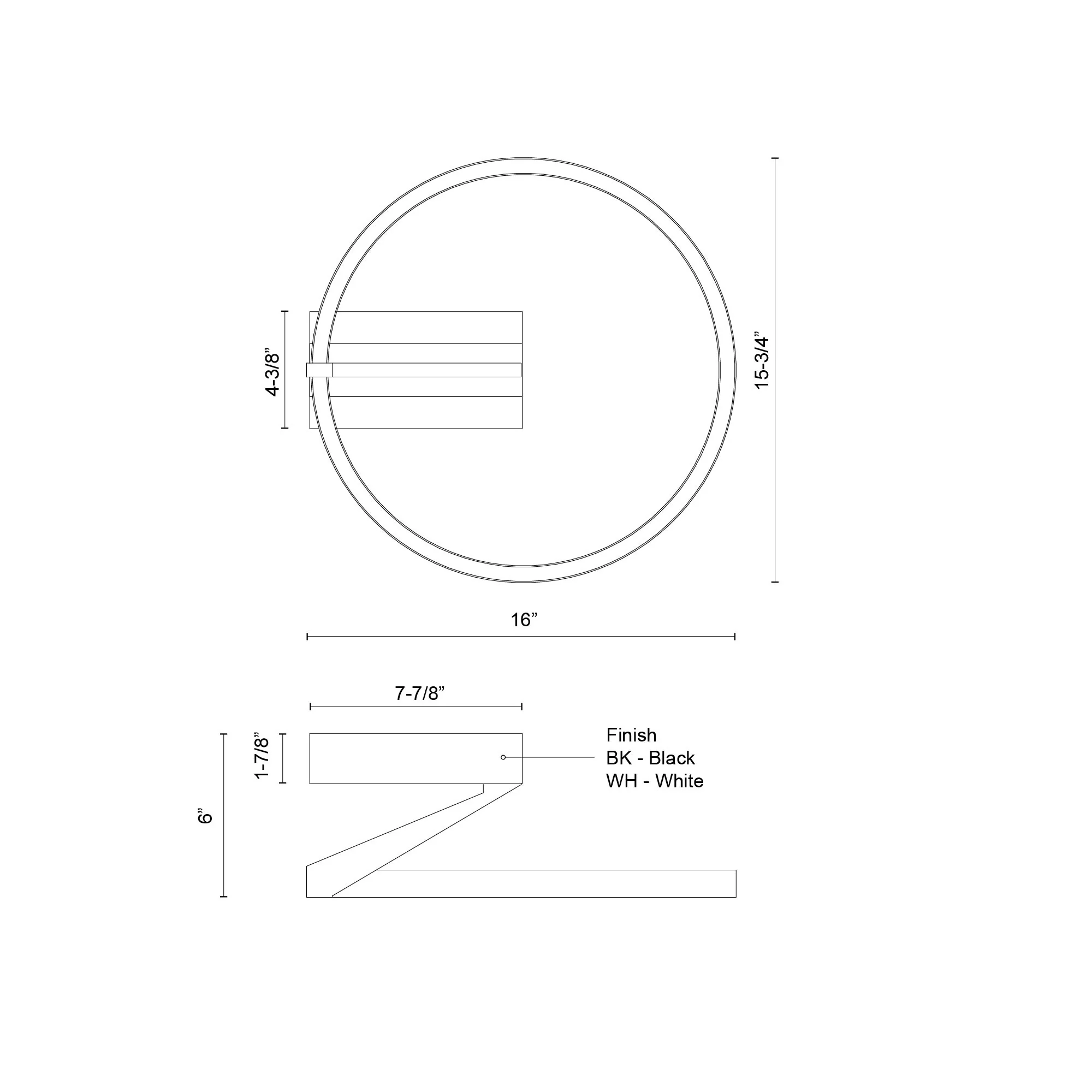 Roda Semi Flush Mount - Image 7