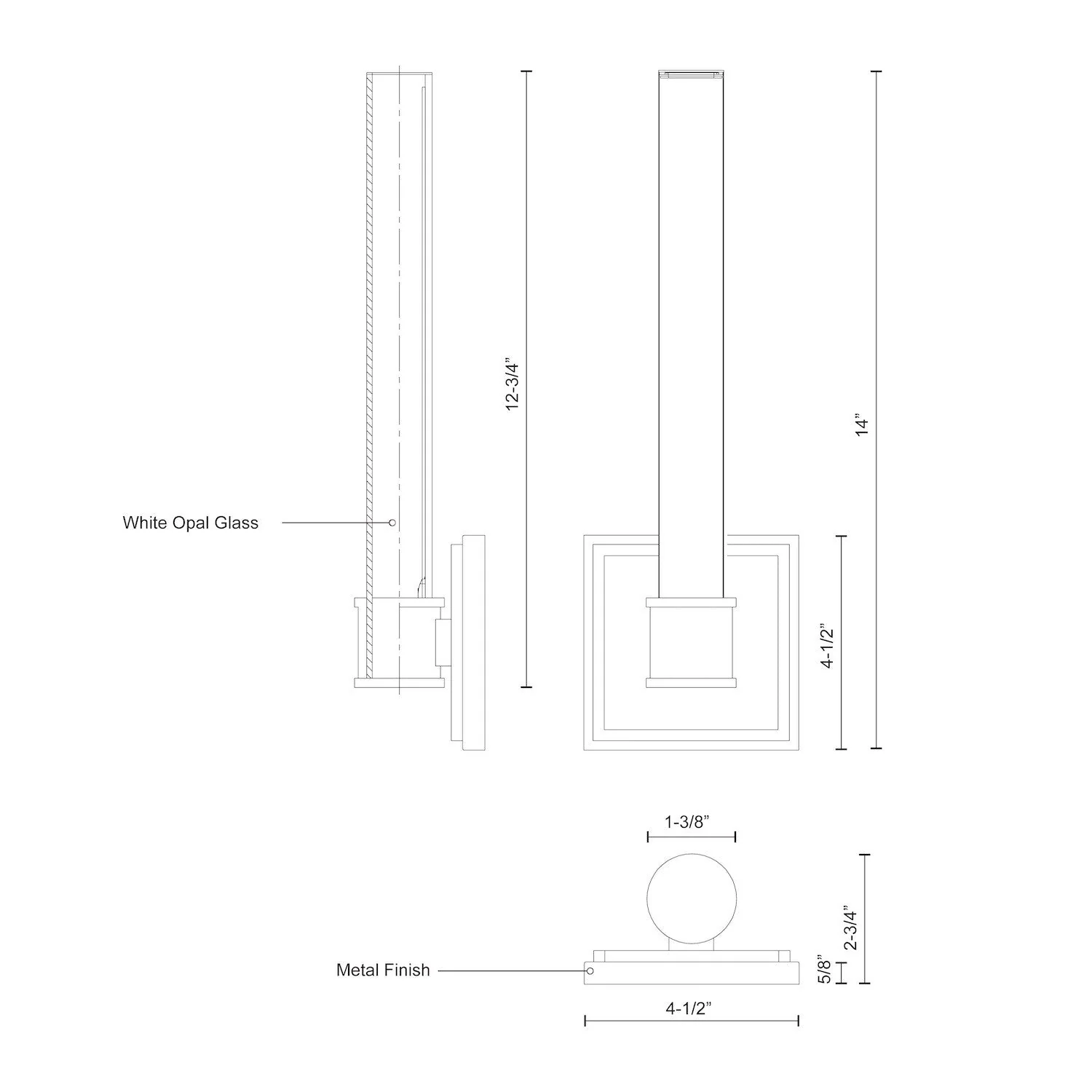 Rona 14-in Wall Sconce - Image 5