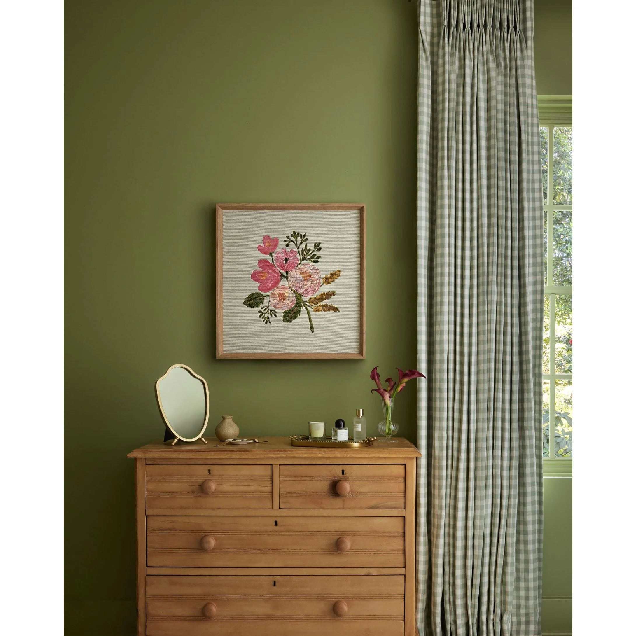 Rose Botanical Rug Art| Rifle Paper Co. x Loloi - Image 2