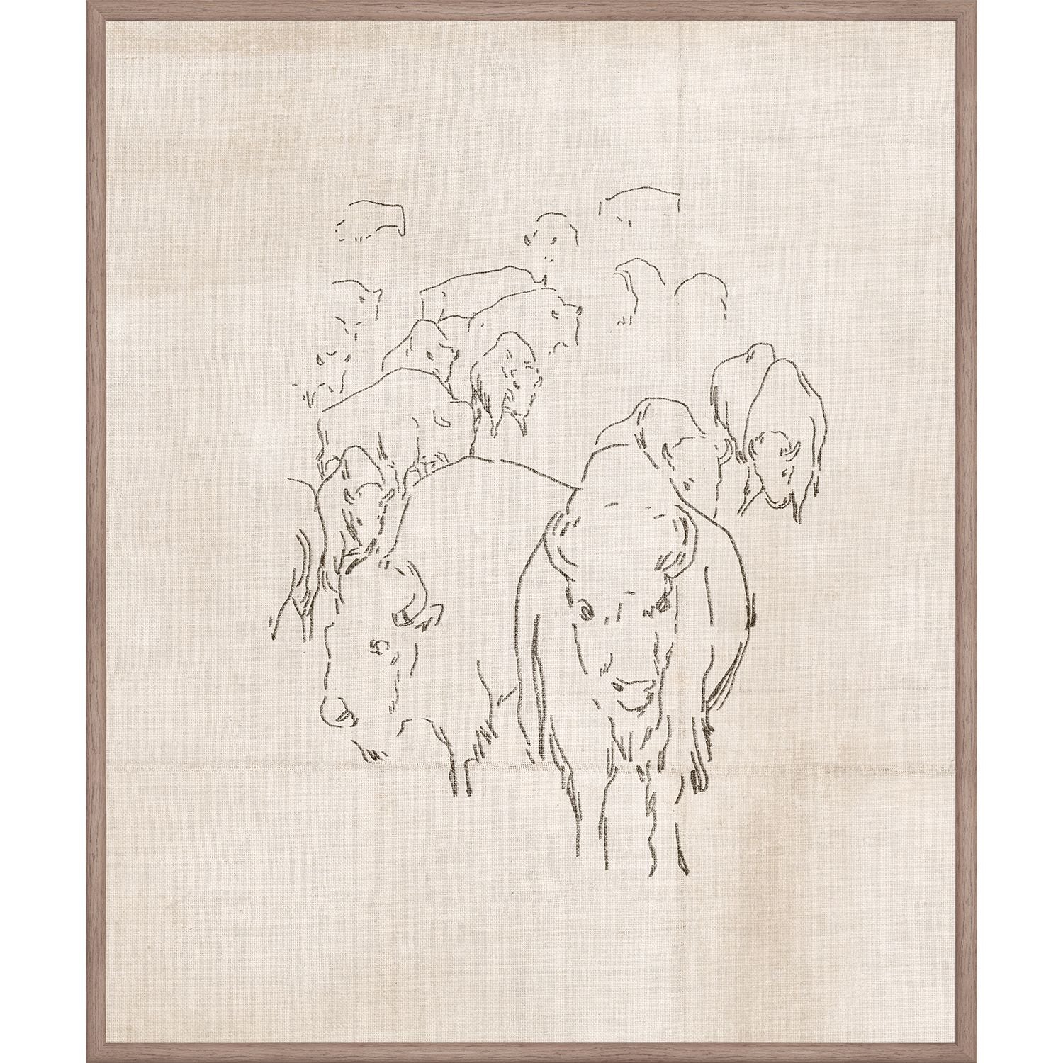 Rustic Bison I