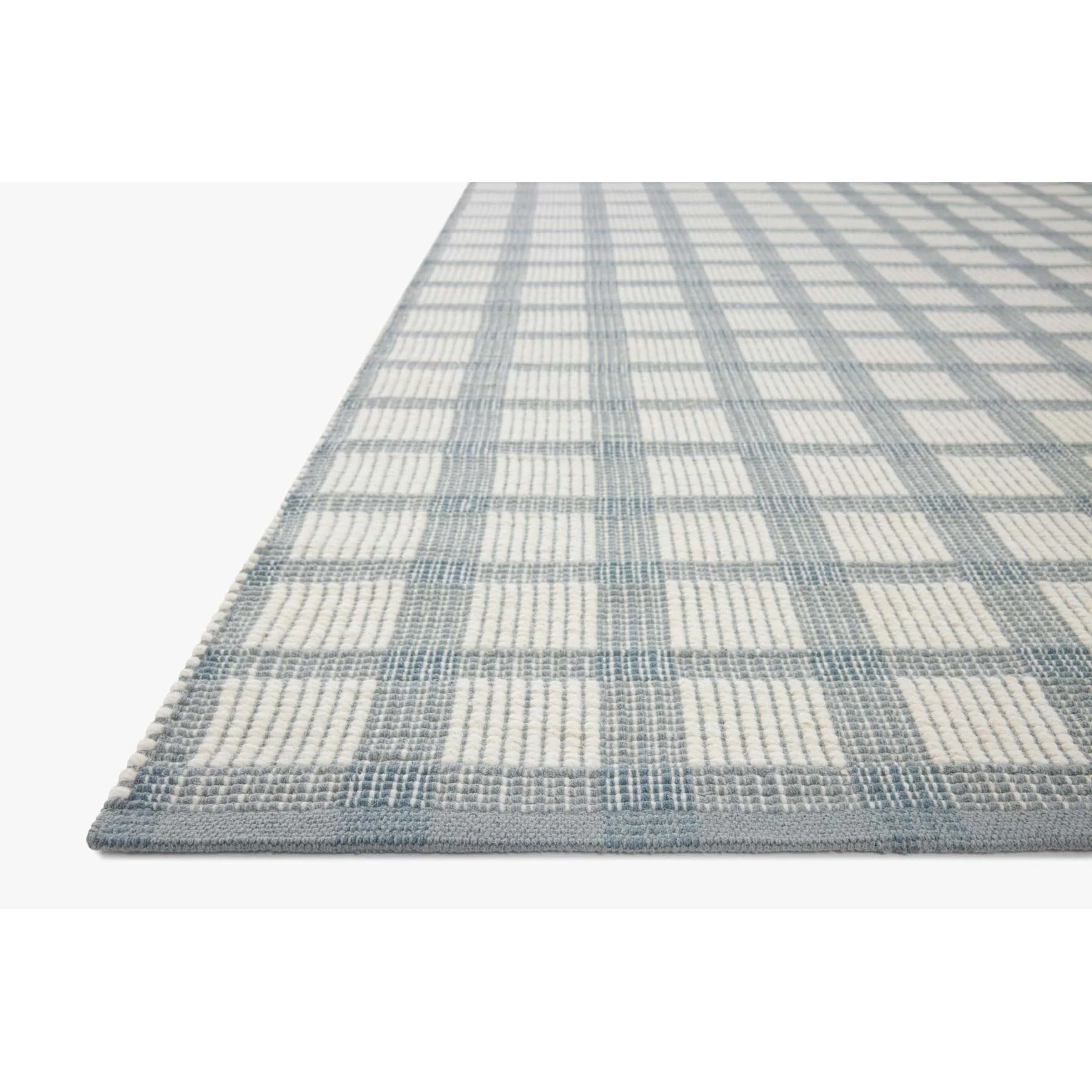 Ryder Blue / Ivory Rug | Magnolia Home by Joanna Gaines x Loloi - Image 3