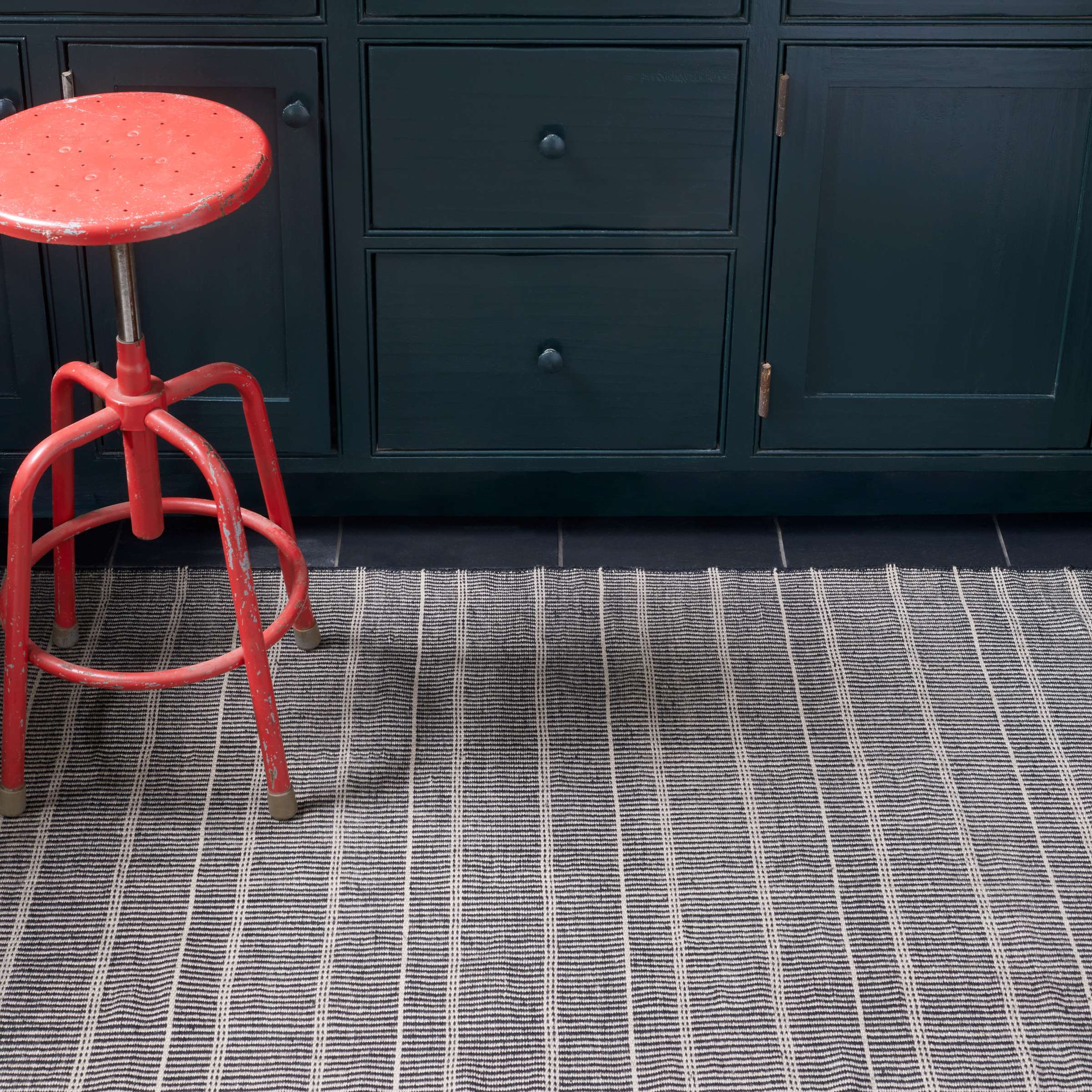 Samson Black Indoor/Outdoor Rug - Image 3
