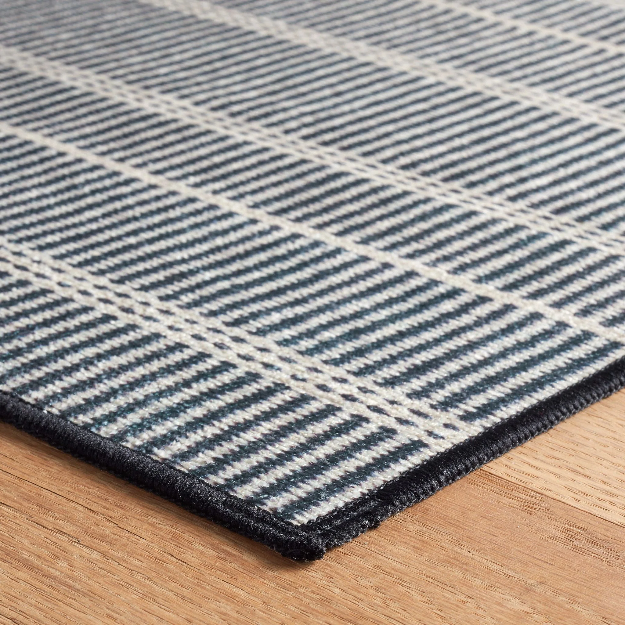 Samson Black Machine Washable Rug - Image 5