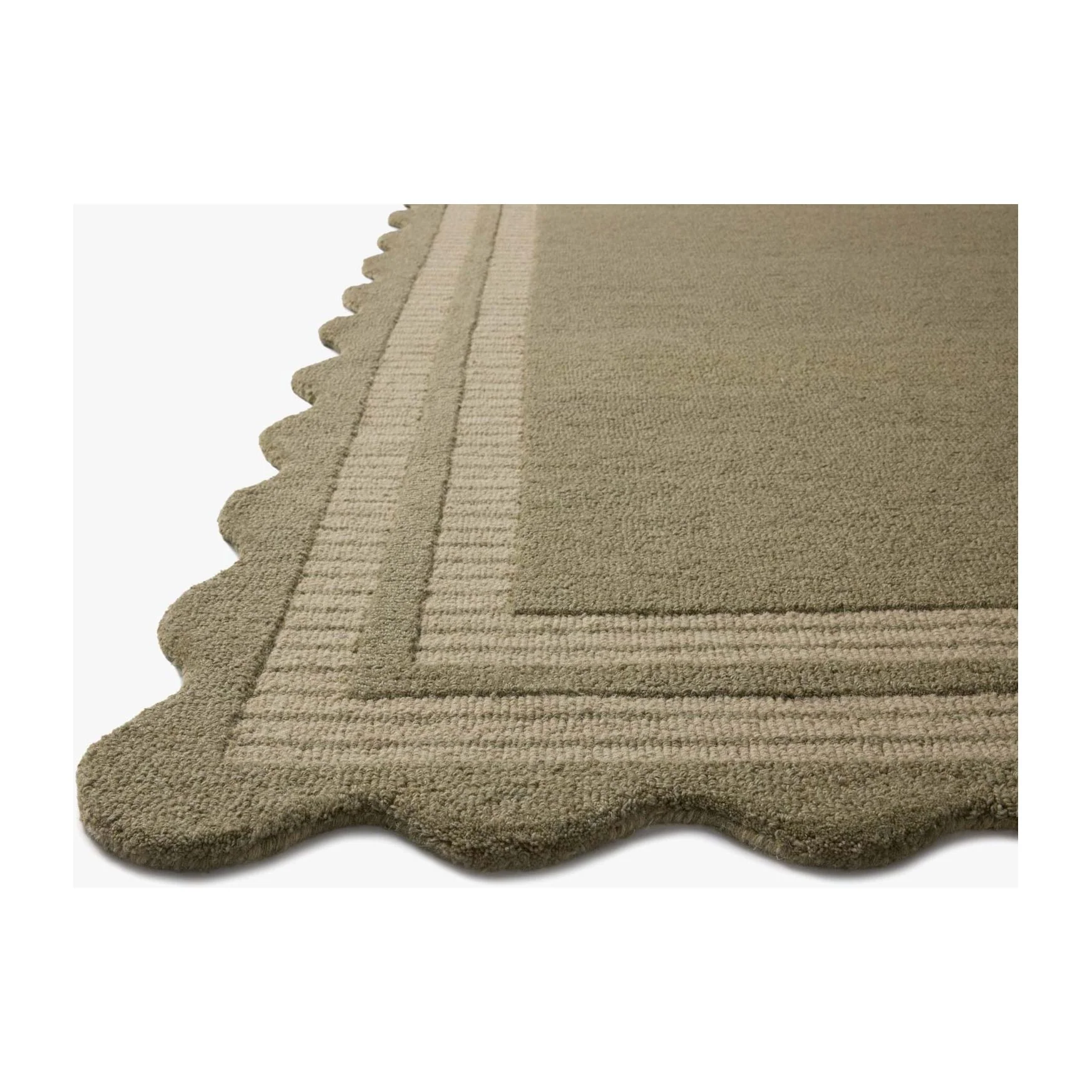 Scottie Olive / Pebble Rug | Chris Loves Julia x Loloi - Image 4