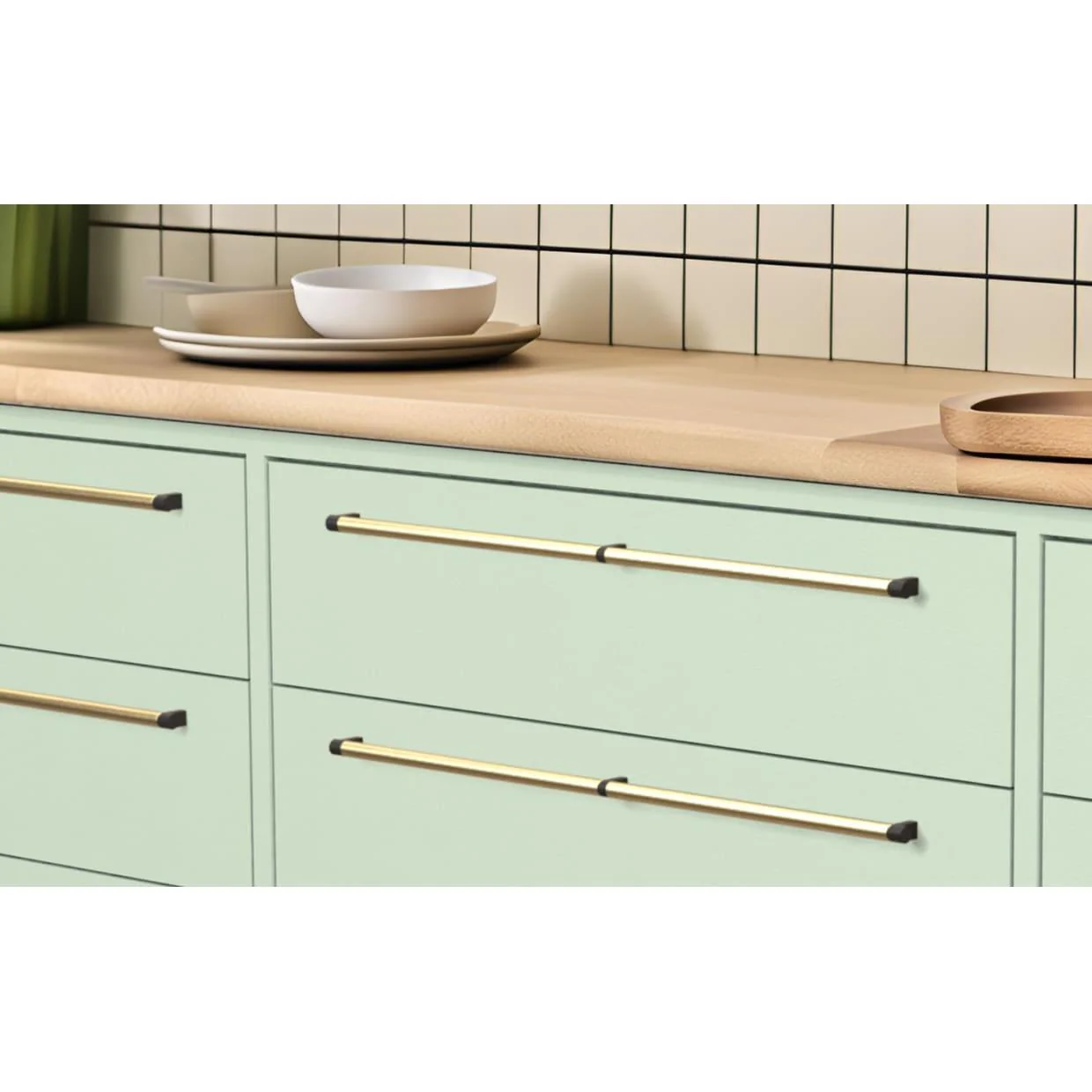 Select Rectangular Knurled Cabinet Pull - Image 16