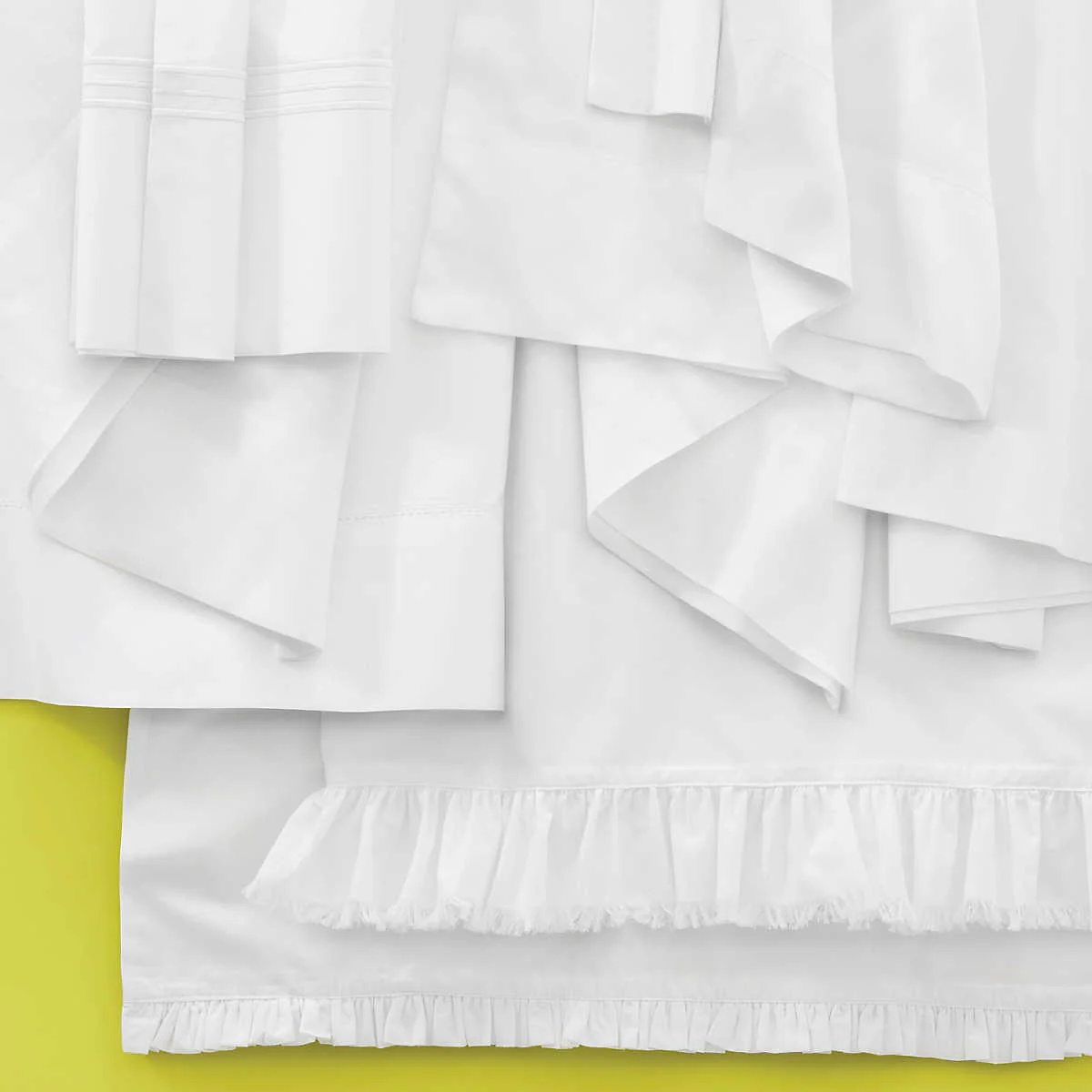 Silken Solid White sheet set - Image 5