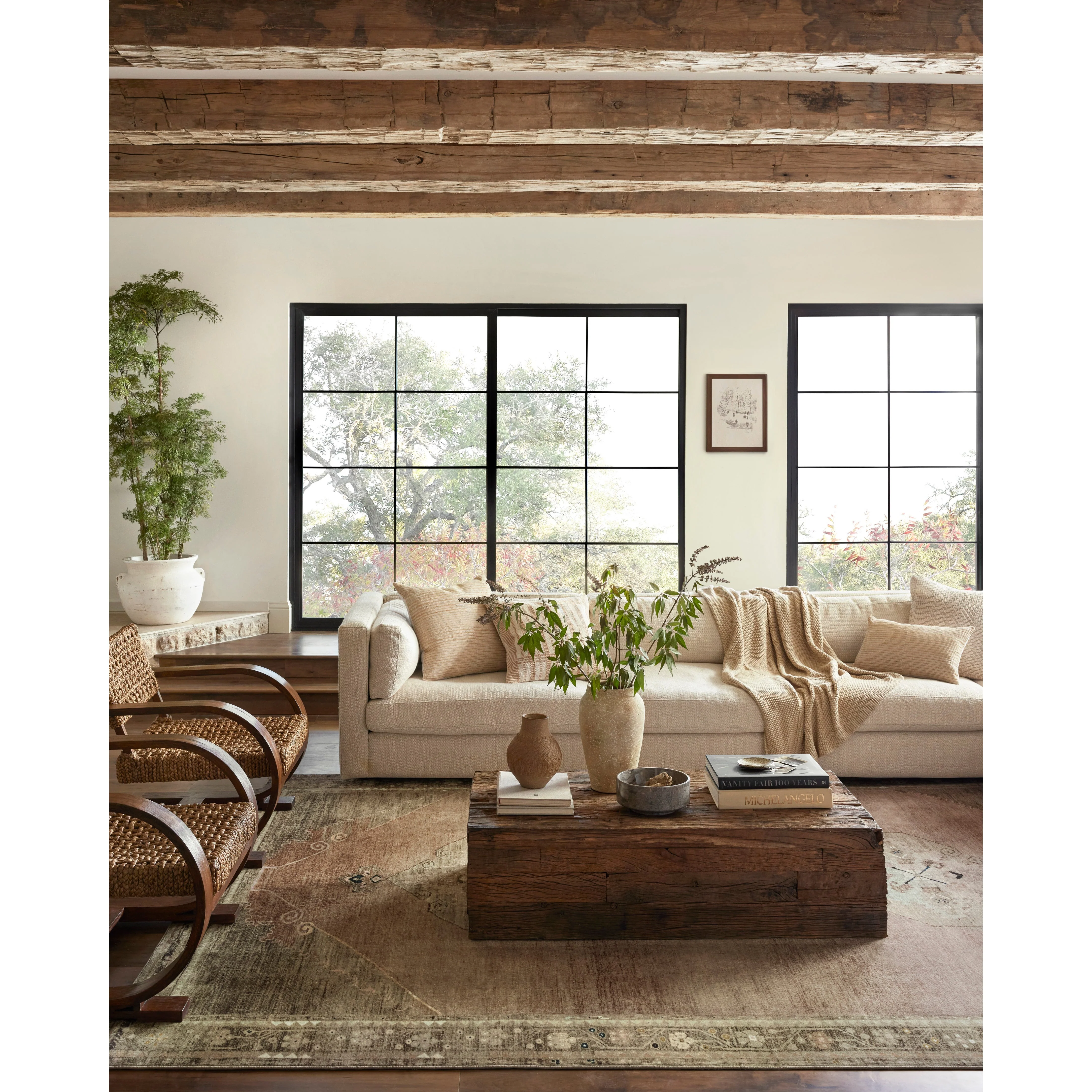 Sinclair Clay / Tobacco Rug | Magnolia Home by Joanna Gaines x Loloi - Image 4