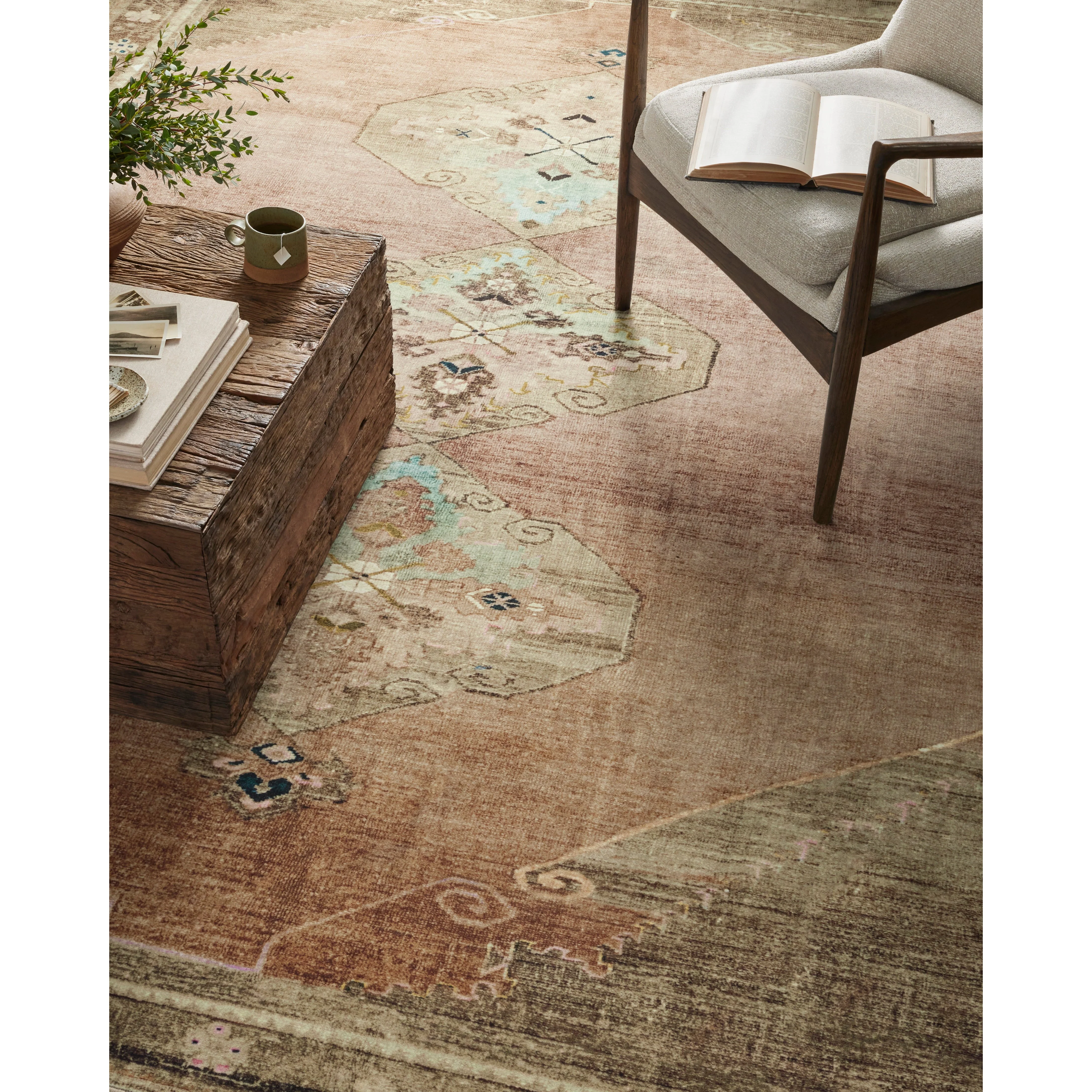 Sinclair Clay / Tobacco Rug | Magnolia Home by Joanna Gaines x Loloi - Image 5