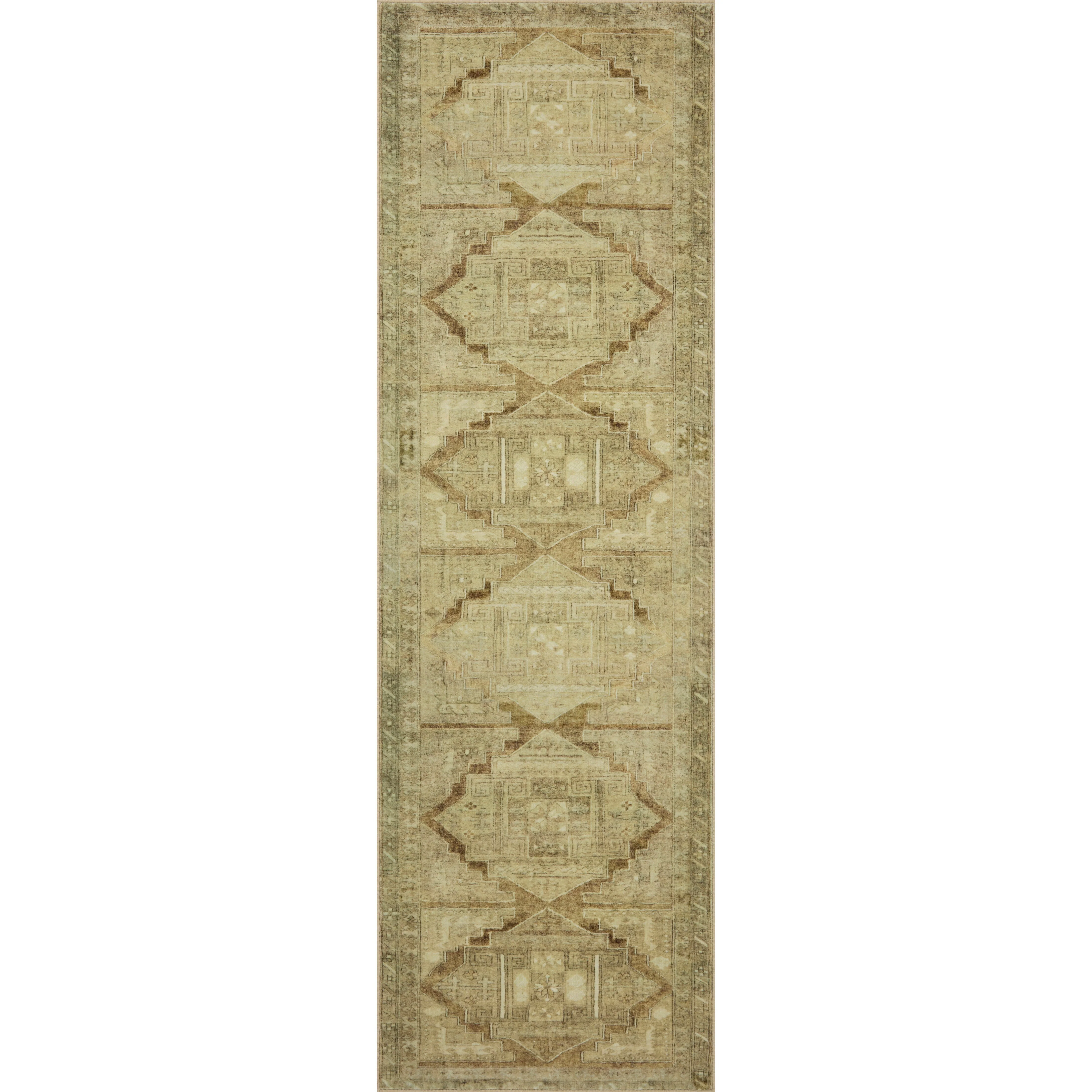 Sinclair Khaki / Tobacco  Rug | Magnolia Home by Joanna Gaines x Loloi - Image 6