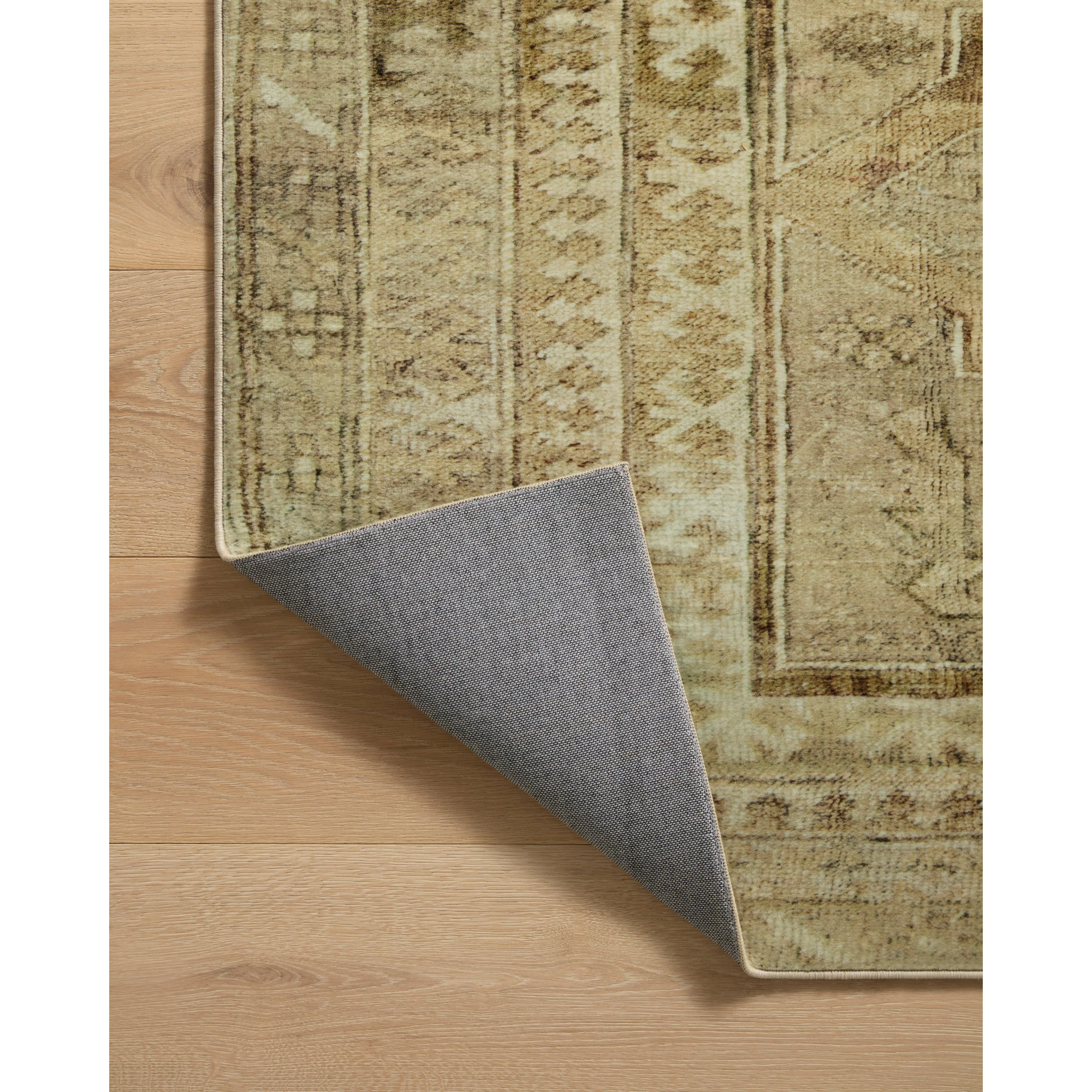 Sinclair Khaki / Tobacco  Rug | Magnolia Home by Joanna Gaines x Loloi - Image 9