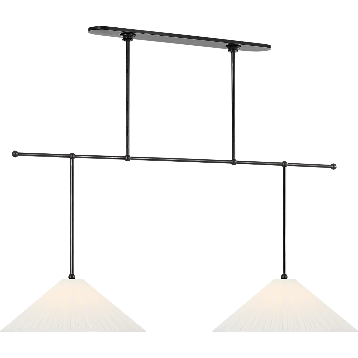 Soren 54" Extended Drop Linear Chandelier - Image 4