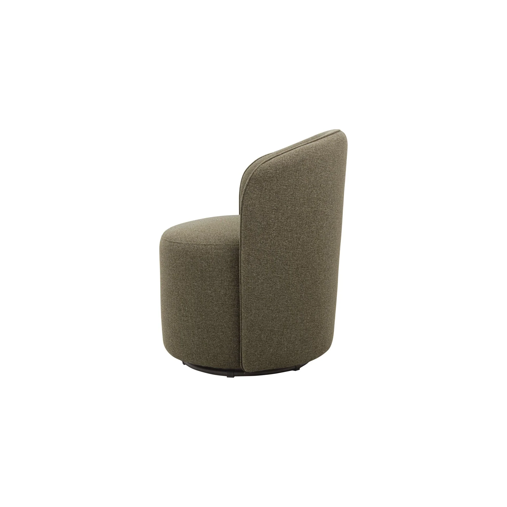 Sylvie Outdoor Swivel Dining Chair Green - Image 3