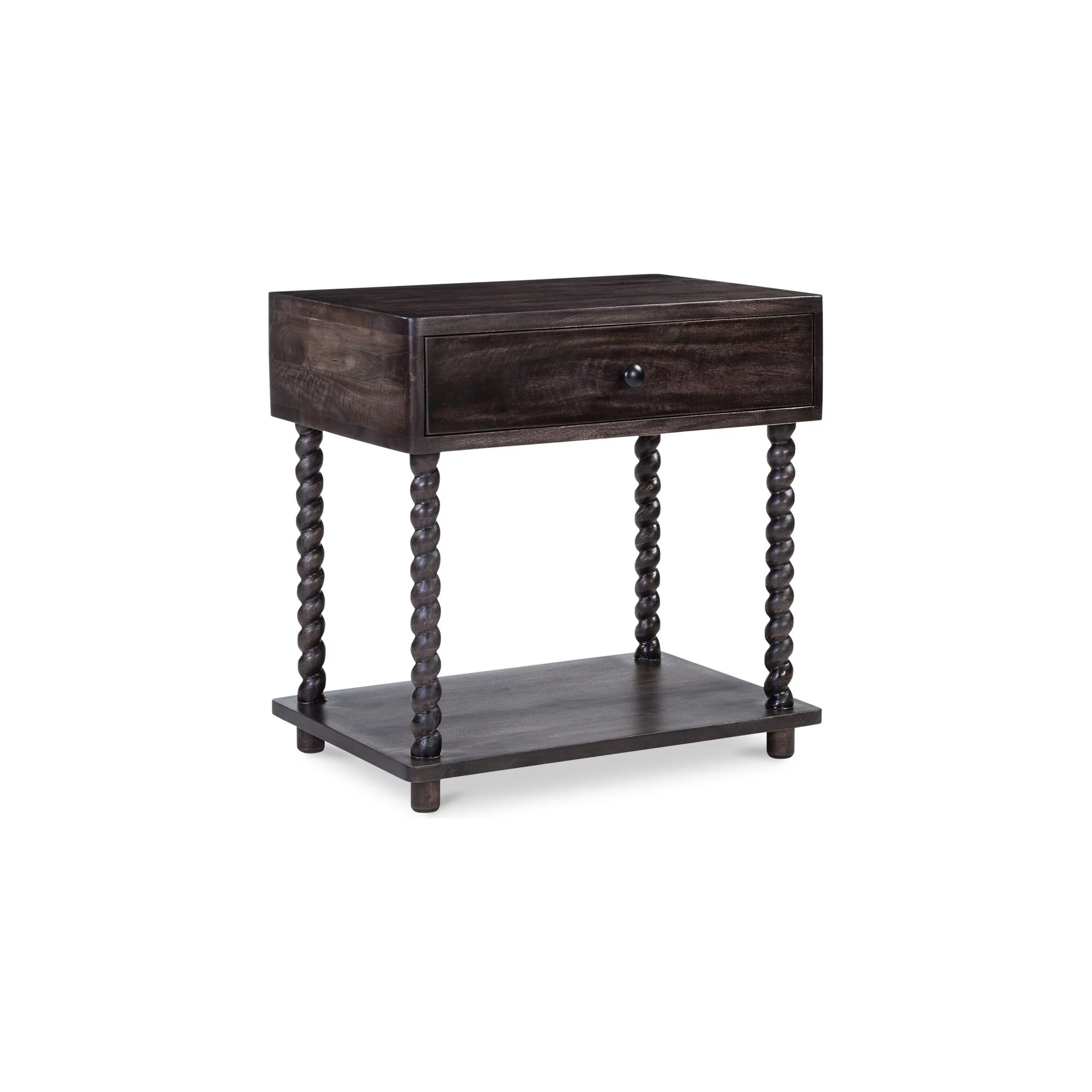 Tabitha Dark Brown Nightstand - Image 2