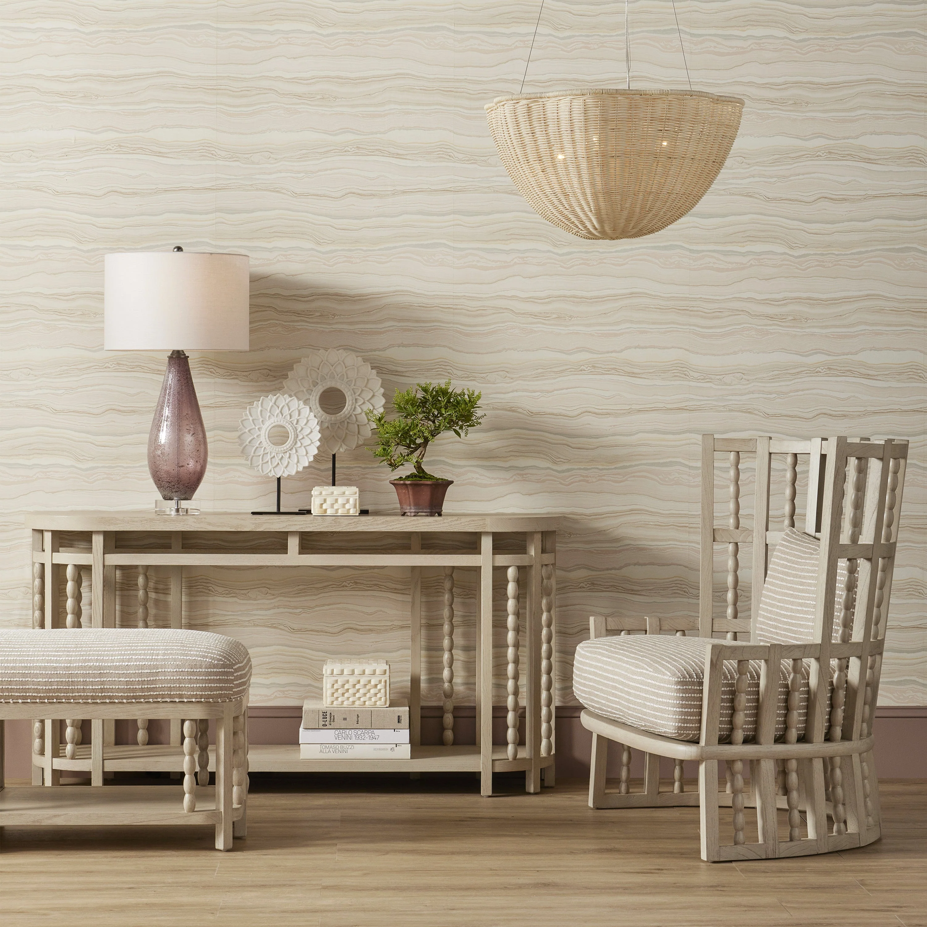 Telos Rattan Pendant - Image 4