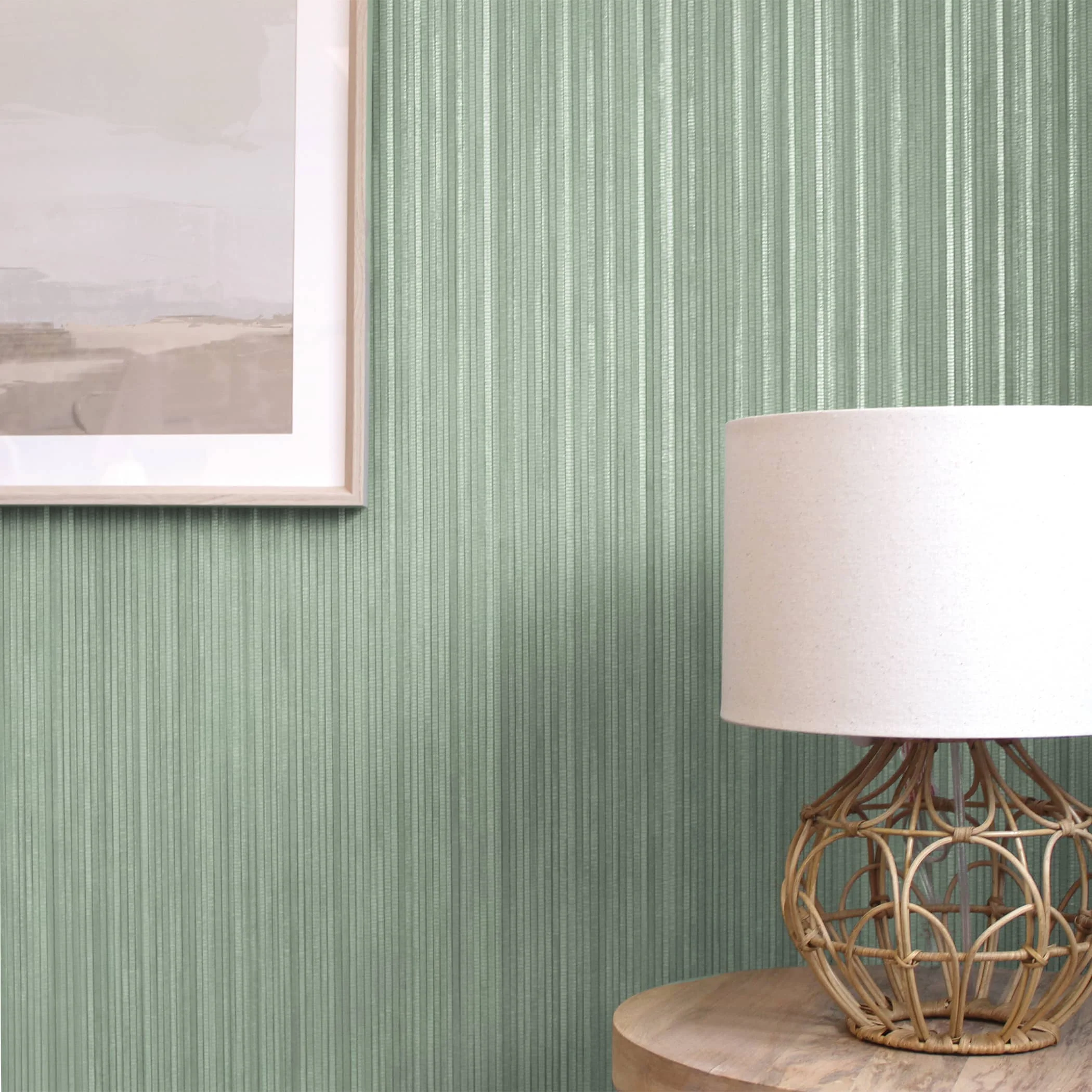 Faux Grasscloth Peel and Stick Wallpaper - Image 14