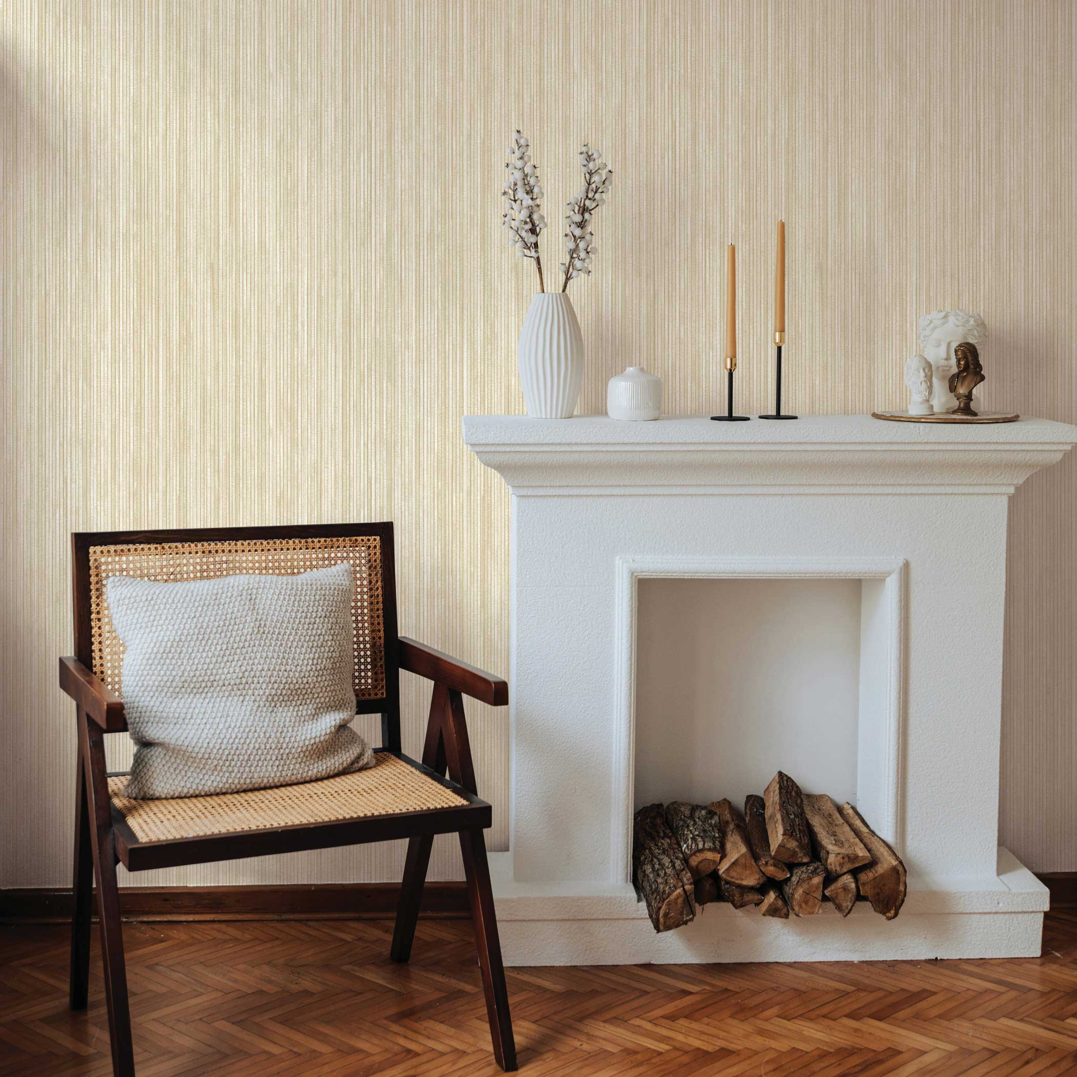 Faux Grasscloth Peel and Stick Wallpaper - Image 29