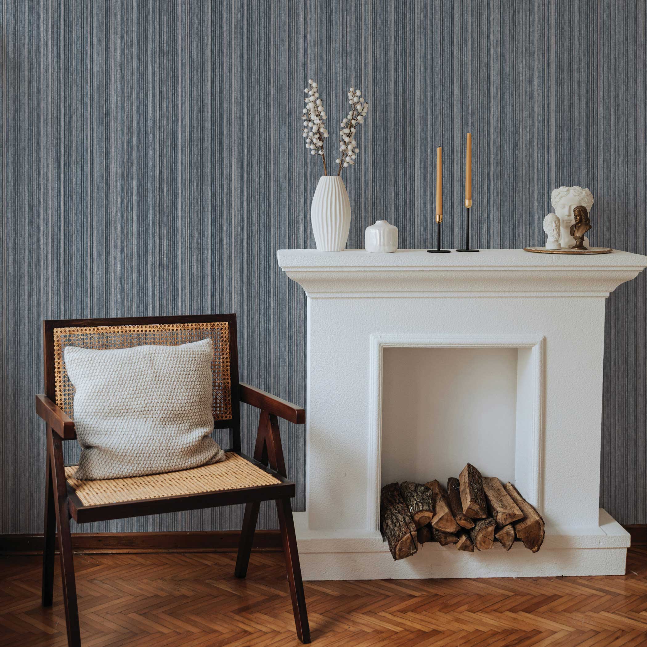 Faux Grasscloth Peel and Stick Wallpaper - Image 6