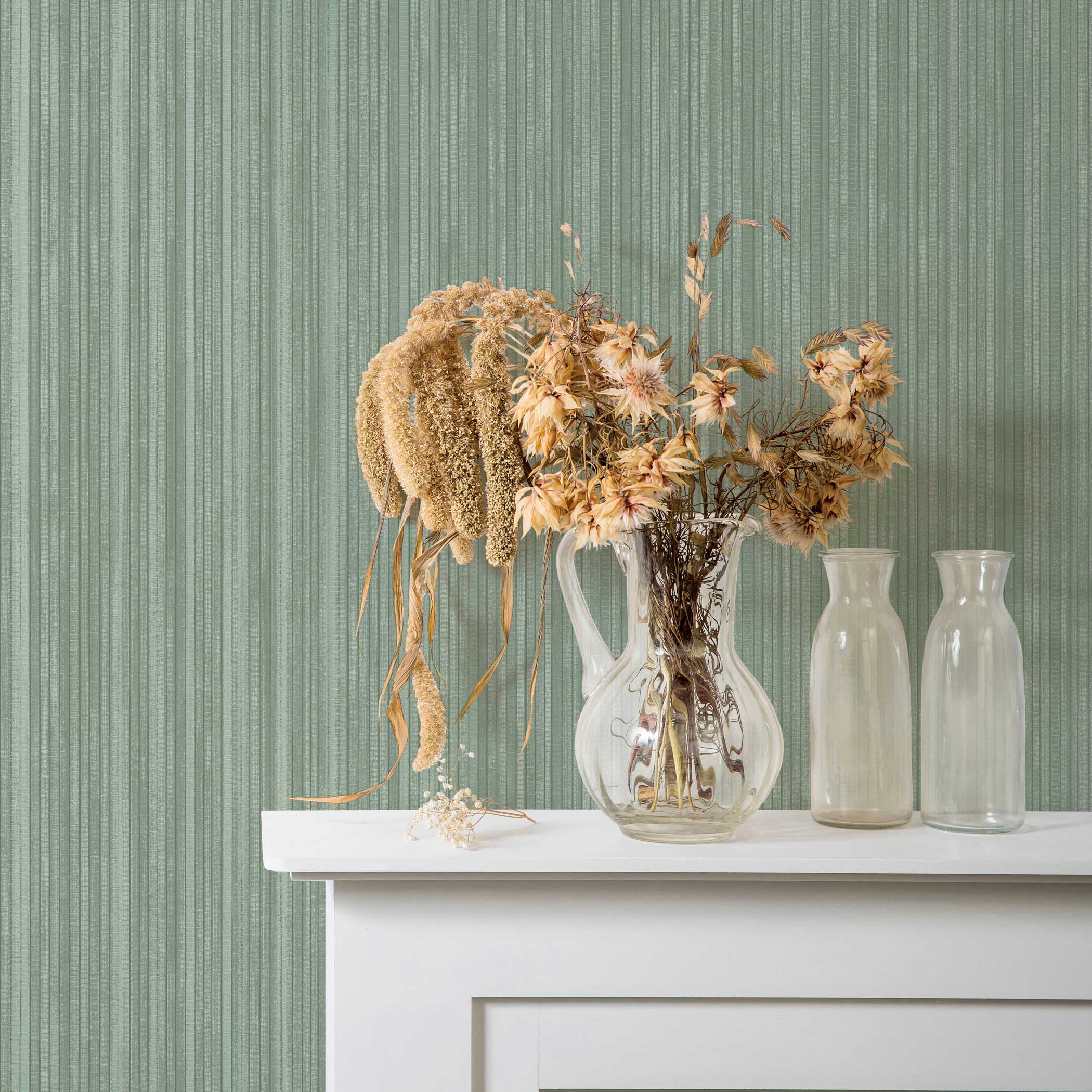 Faux Grasscloth Peel and Stick Wallpaper - Image 8