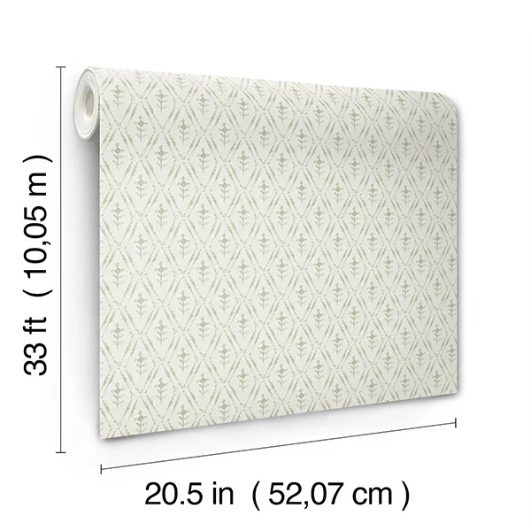 Tillie Diamond Floral Wallpaper - Image 30