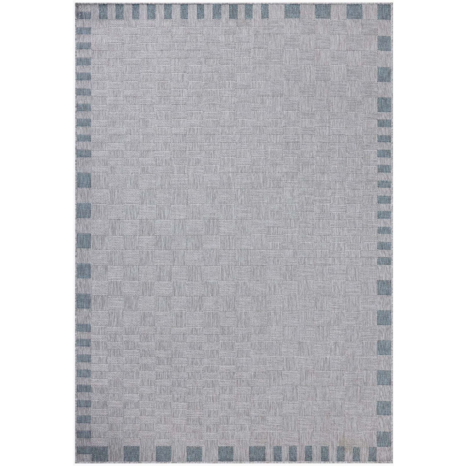 Topanga Silver / Blue Rug | Amber Lewis x Loloi