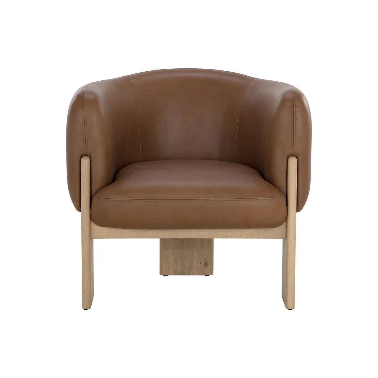 Trine Lounge Chair - Rustic Oak - Image 3